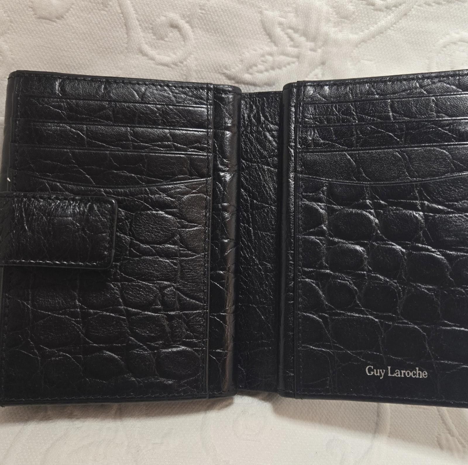 Guy Laroche Guy LaRoche Black Leather Wallet Size ONE SIZE - 4 Thumbnail