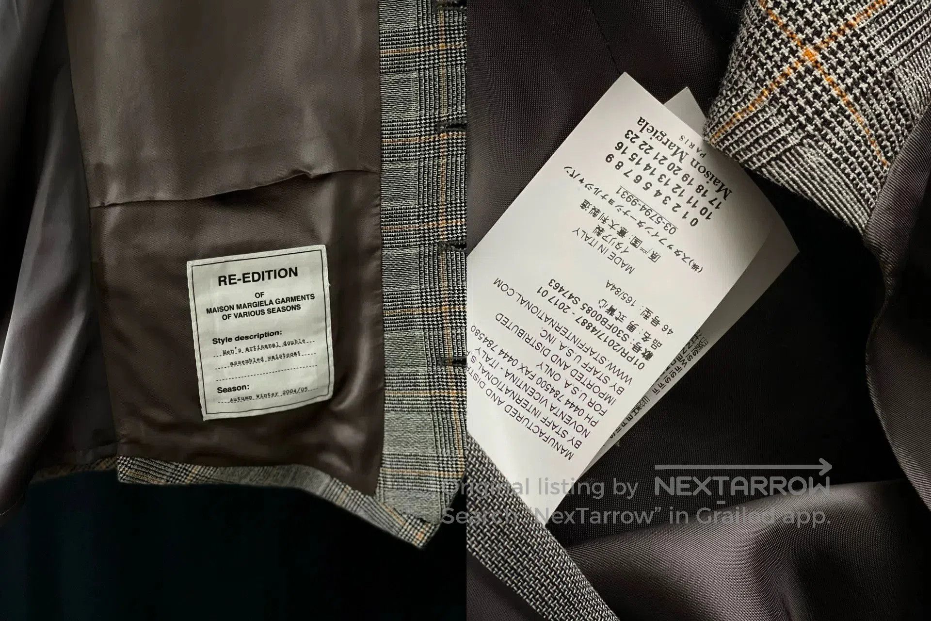 Maison Margiela Maison Margiela Deconstructed Wool Vest. Size US S / EU 44-46 / 1 - 8 Thumbnail