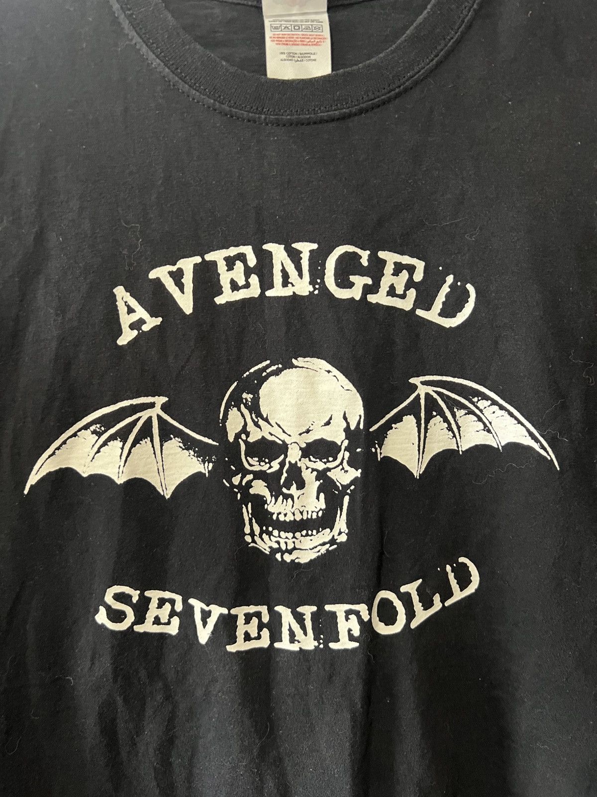 Band Tees × Vintage VINTAGE AVEGED SEVENFOLD HAIL TO THE KING GRAPHIC AOP TEE Size US M / EU 48-50 / 2 - 10 Thumbnail