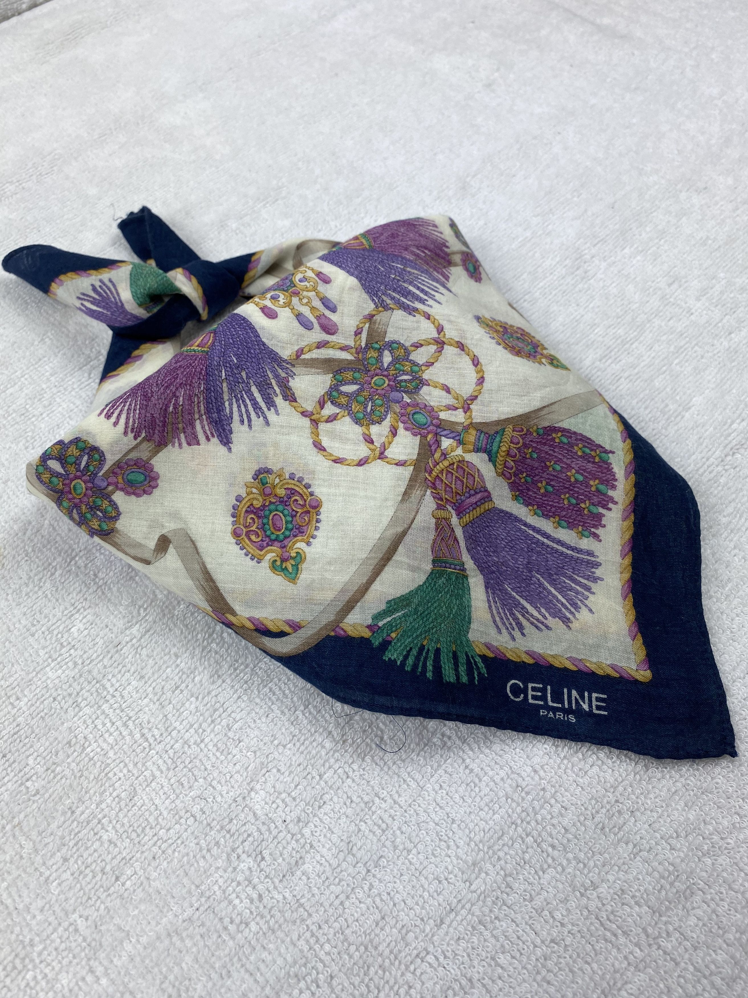 Celine Celine Handkerchief / Bandana / Neckerchief Size ONE SIZE - 1 Thumbnail
