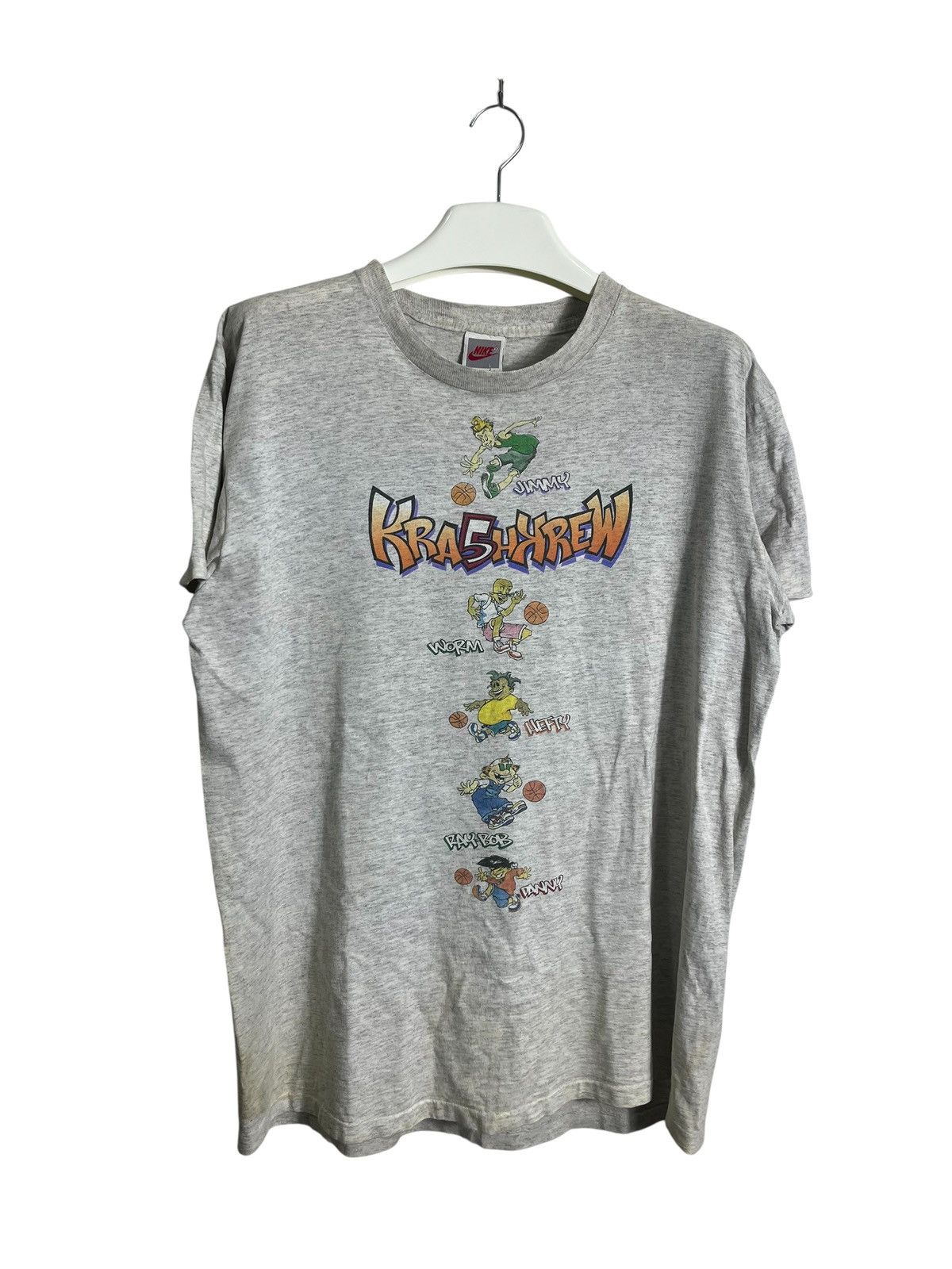 Vintage SUPER RARE!!!VTG NIKE KRASHKREW Tshirt Size US L / EU 52-54 / 3 - 2 Thumbnail