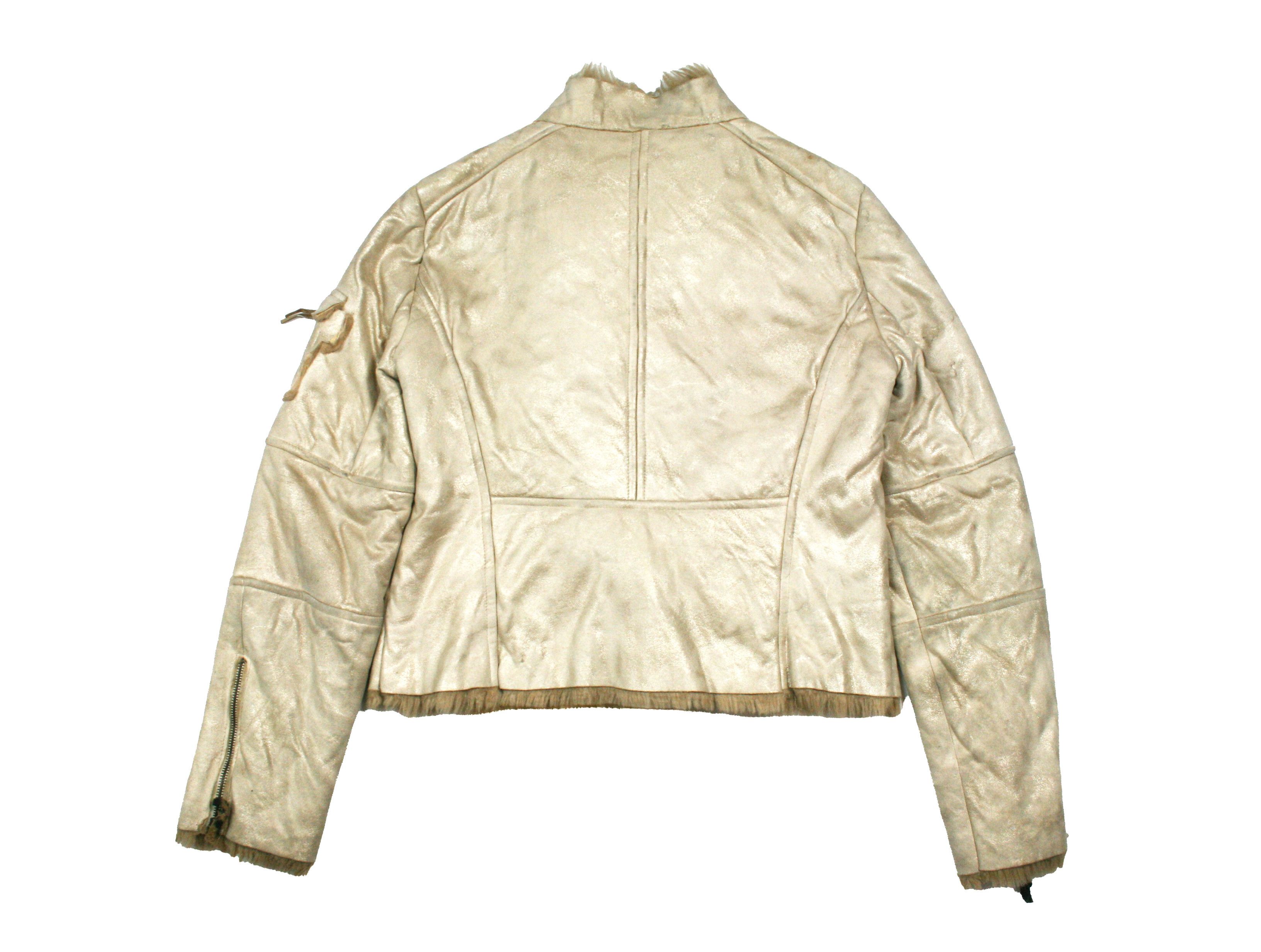 Japanese Brand Avant Garde 90S Faux Fur Y2K Side Zip Jacket Vintage Size M / US 6-8 / IT 42-44 - 3 Thumbnail