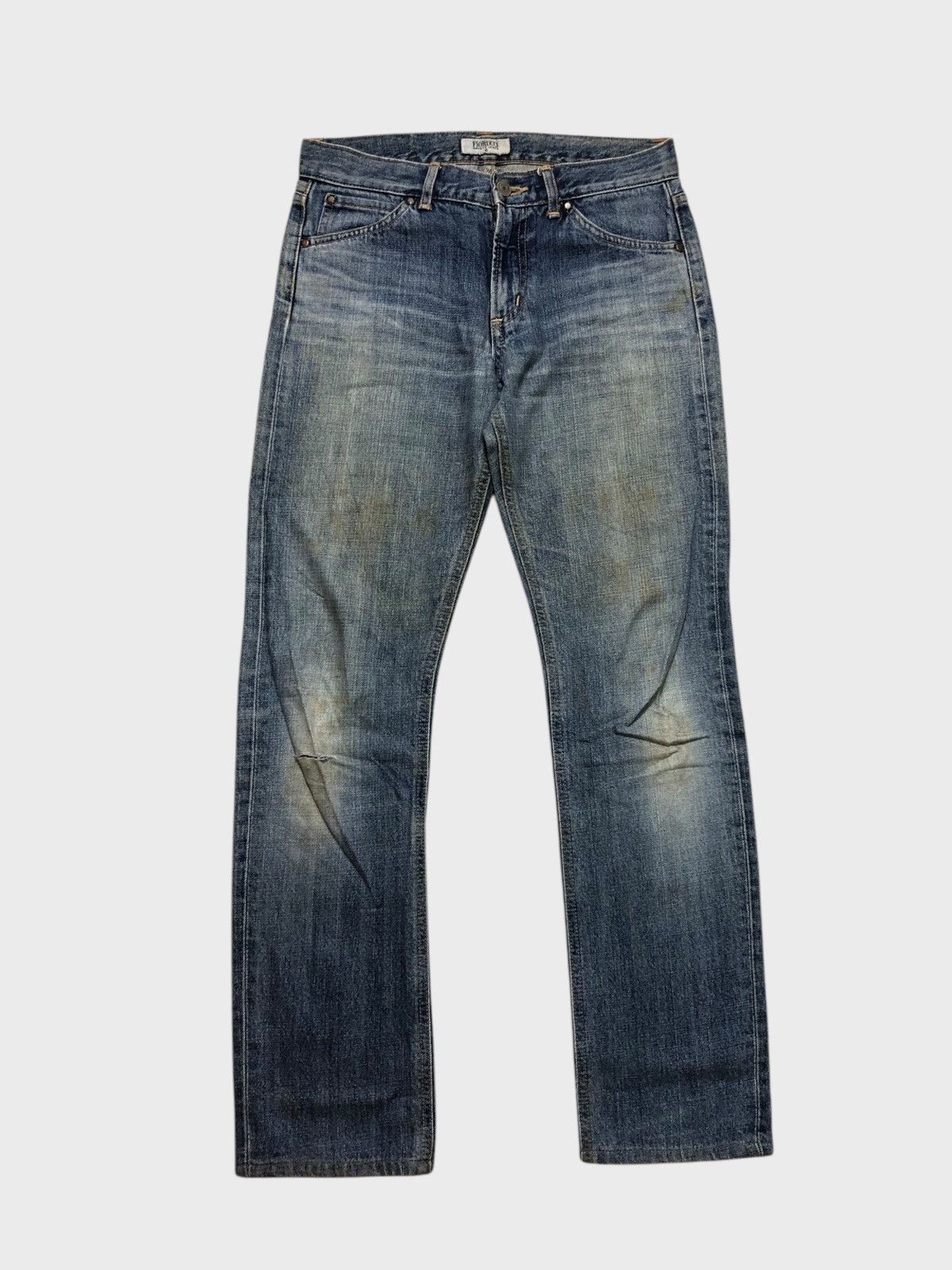 Fiorucci × Vintage Vintage Fiorucci Distressed Denim Straight Cut Made In Japan Size US 28 / EU 44 - 1 Thumbnail