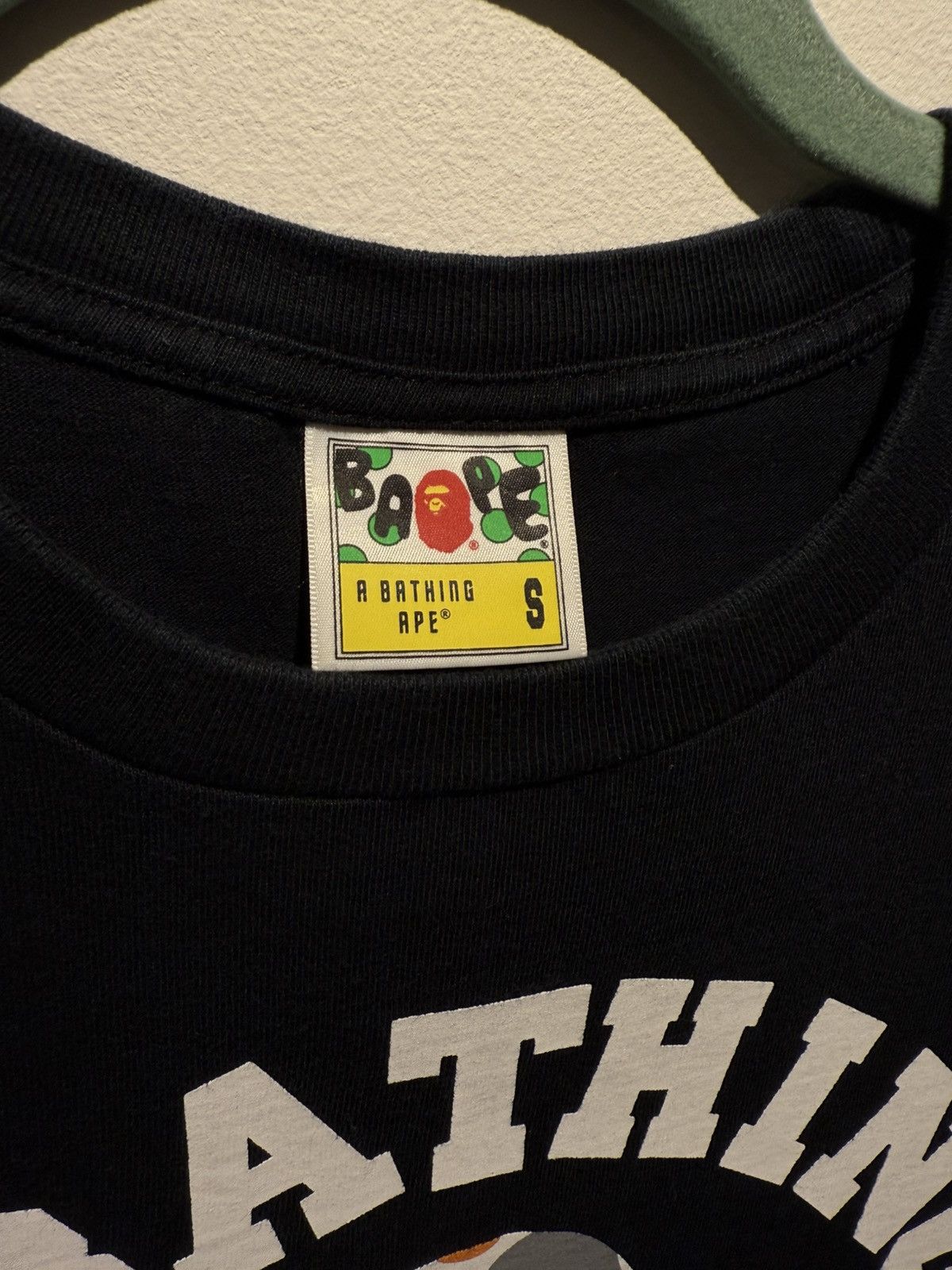 Bape Bape college logo multicolor tee size S Size US S / EU 44-46 / 1 - 3 Thumbnail