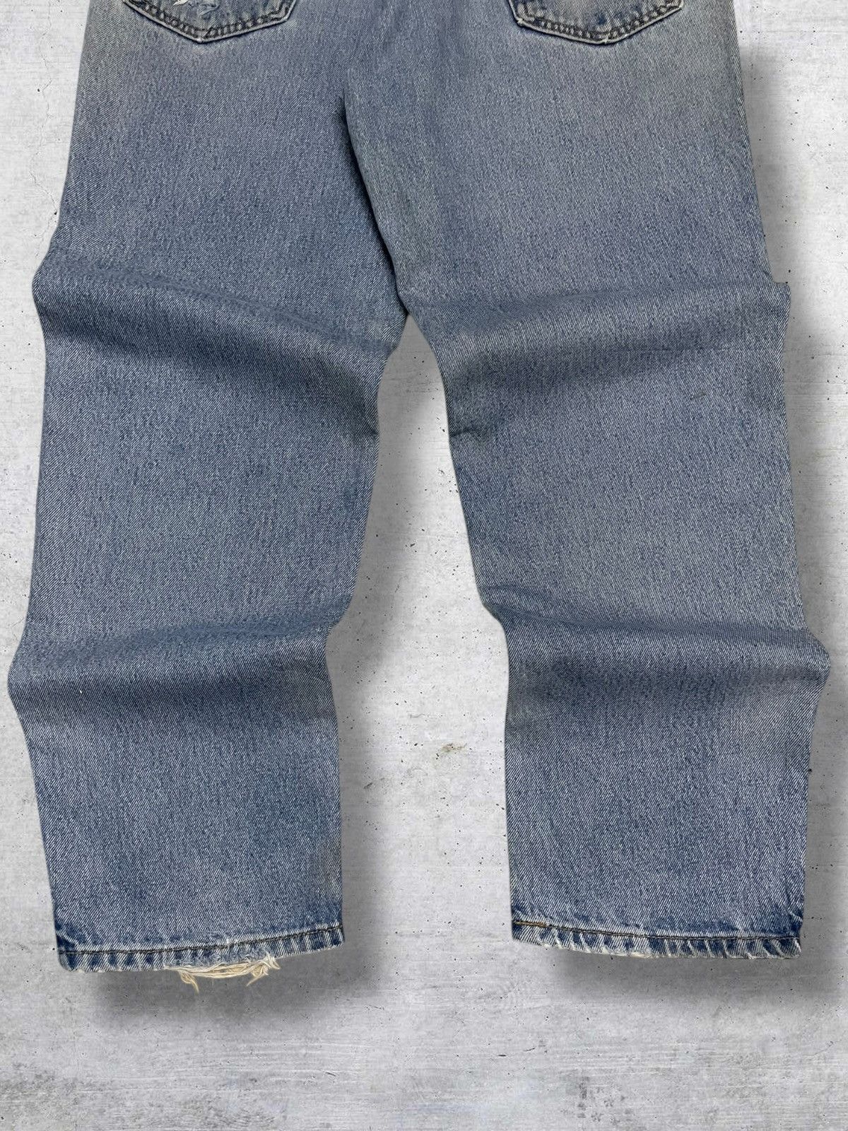 Levi's Vintage Clothing VINTAGE LEVIS 550 90S DESIGNER DISTRESSED TRASH DENIM Size US 32 / EU 48 - 11 Thumbnail