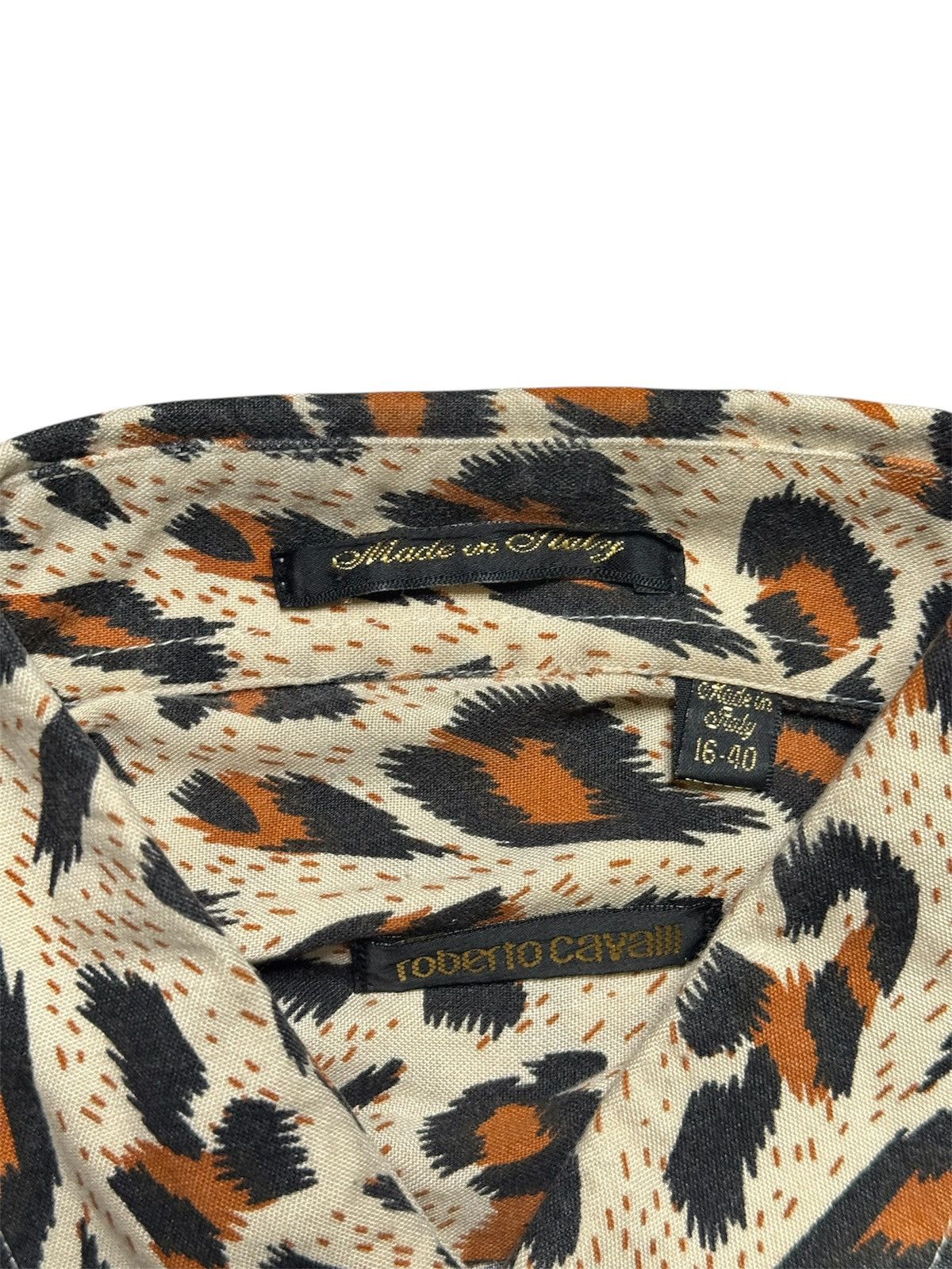 Roberto Cavalli Vintage Roberto Cavalli Leopard Print Animal Pattern Size US M / EU 48-50 / 2 - 9 Thumbnail