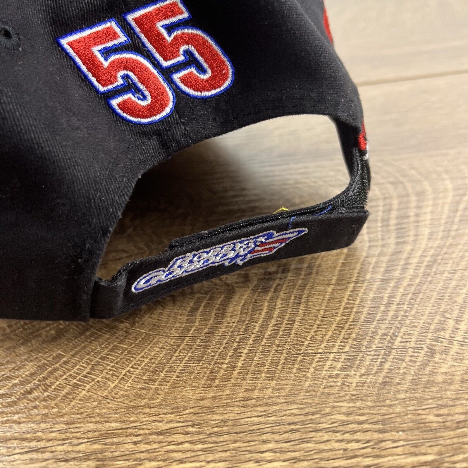Other Fruit of the Loom Racing 55 Hat Black Hat Adjustable Hat Bla Size ONE SIZE - 9 Thumbnail