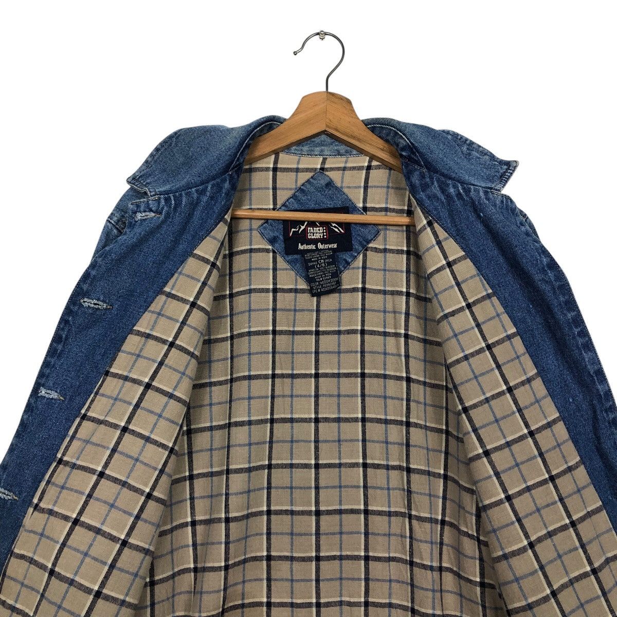 Japanese Brand 📌Vintage Chore Denim Jacket Blanket Faded Glory I Size S / US 4 / IT 40 - 15 Thumbnail