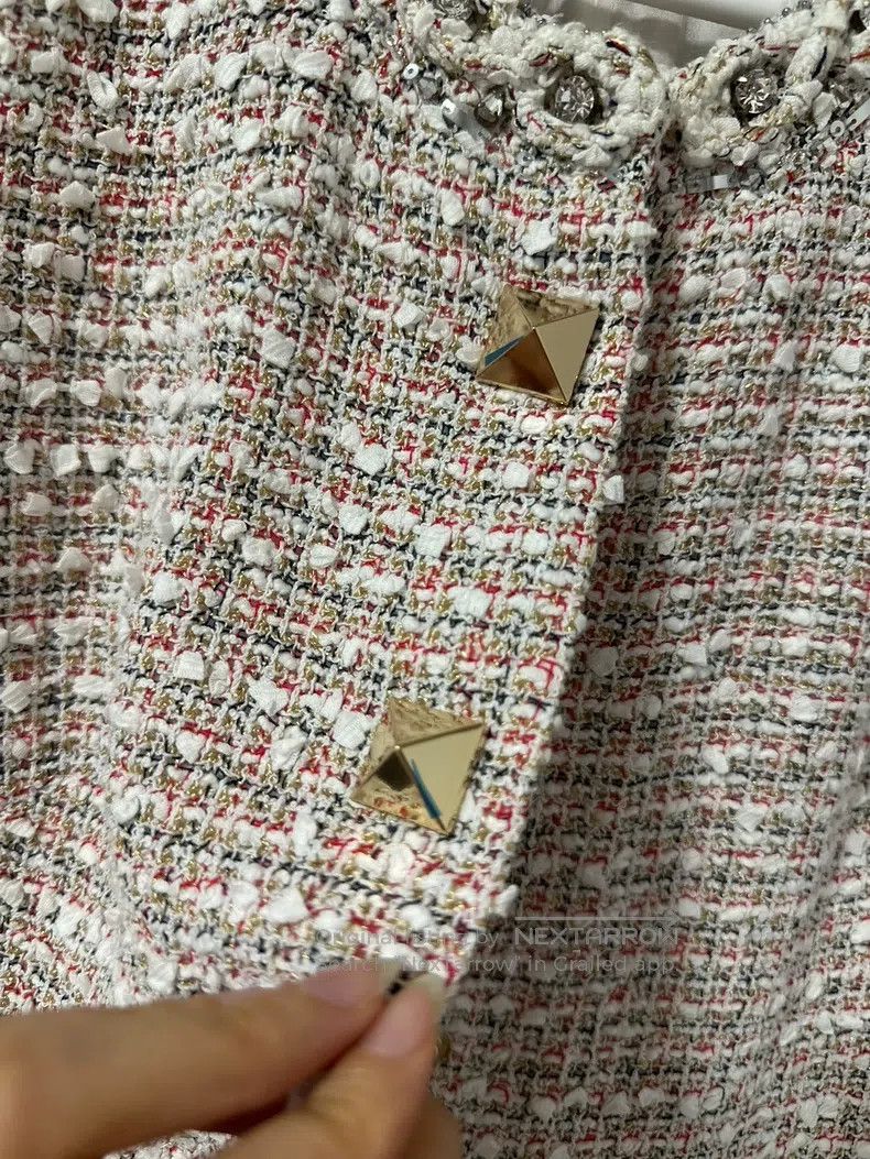 Valentino Valentino Tweed dress Size M / US 6-8 / IT 42-44 - 3 Thumbnail