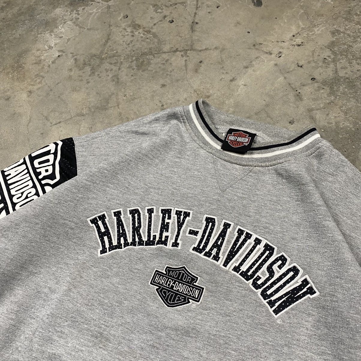 Harley Davidson × Indian Motorcycle × Vintage Rare💥y2k Harley Davidson Motorcycles Crewneck Size US L / EU 52-54 / 3 - 2 Thumbnail