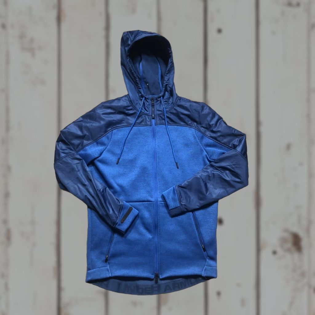 Under Armour Under Armour Jacket Mens Small Blue The Swacket Hooded Full Zip Athletic Size US S / EU 44-46 / 1 - 1 Thumbnail