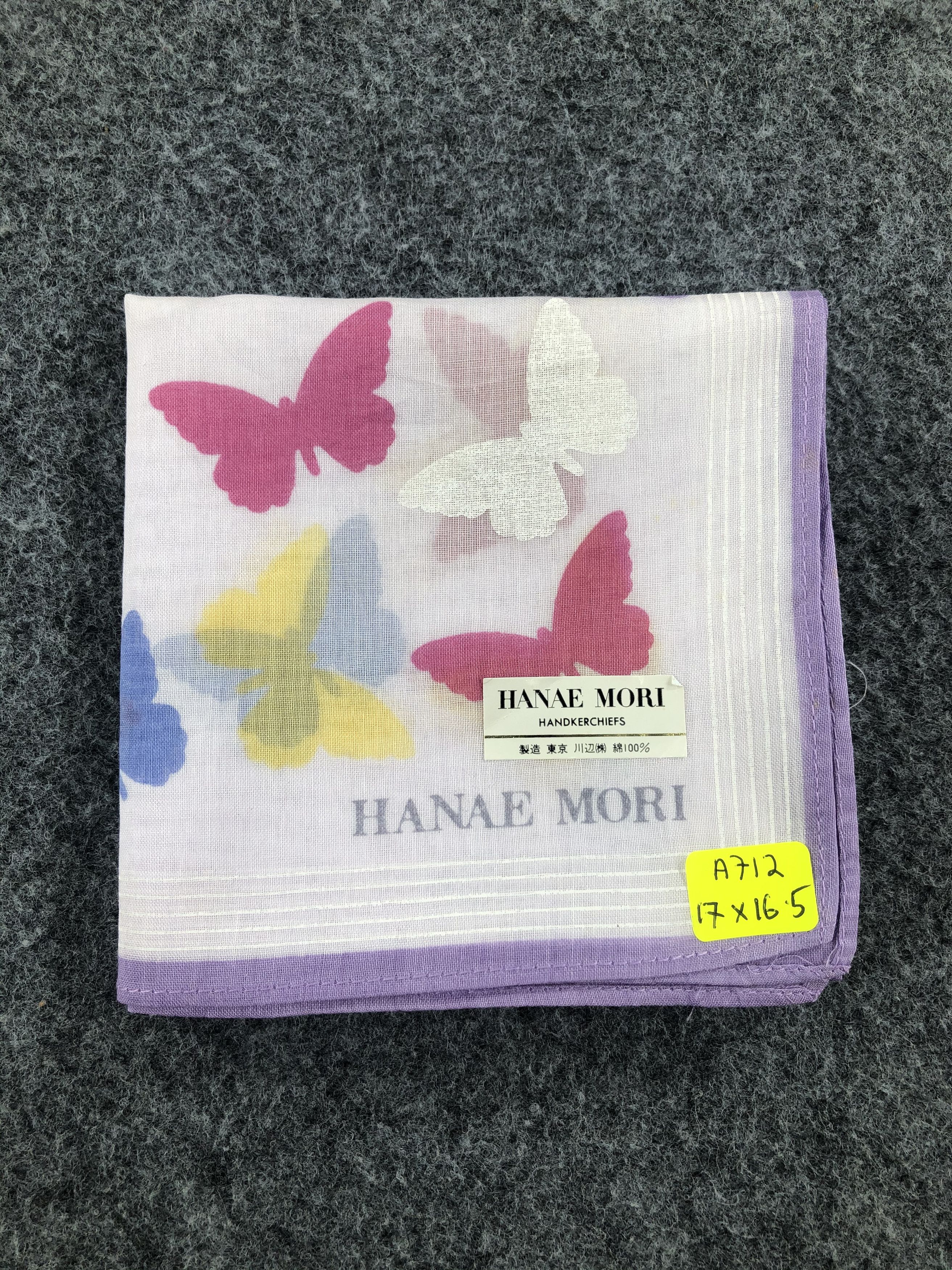 Hanae Mori × Japanese Brand × Vintage Hanae Mori Handkerchief / Bandana / Neckerchief Size ONE SIZE - 6 Thumbnail