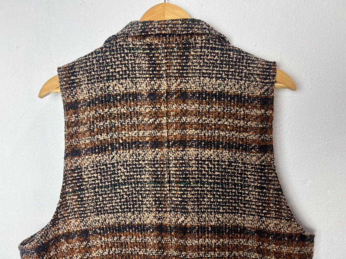 Vintage Vintage Liroluce Tweed Houndstooth Plaid Pattern Vest Size US L / EU 52-54 / 3 - 6 Thumbnail