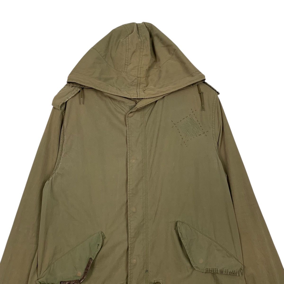 Alpha Industries Vintage Distressed Alpha Industries Military Parka Size US M / EU 48-50 / 2 - 2 Thumbnail