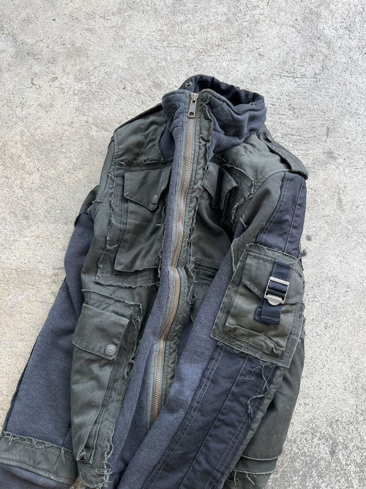 Japanese Brand KAPITAL STYLE PATCHWORKS x MILITARY/VINTAGE JAPAN GIGNI / Size US L / EU 52-54 / 3 - 5 Thumbnail