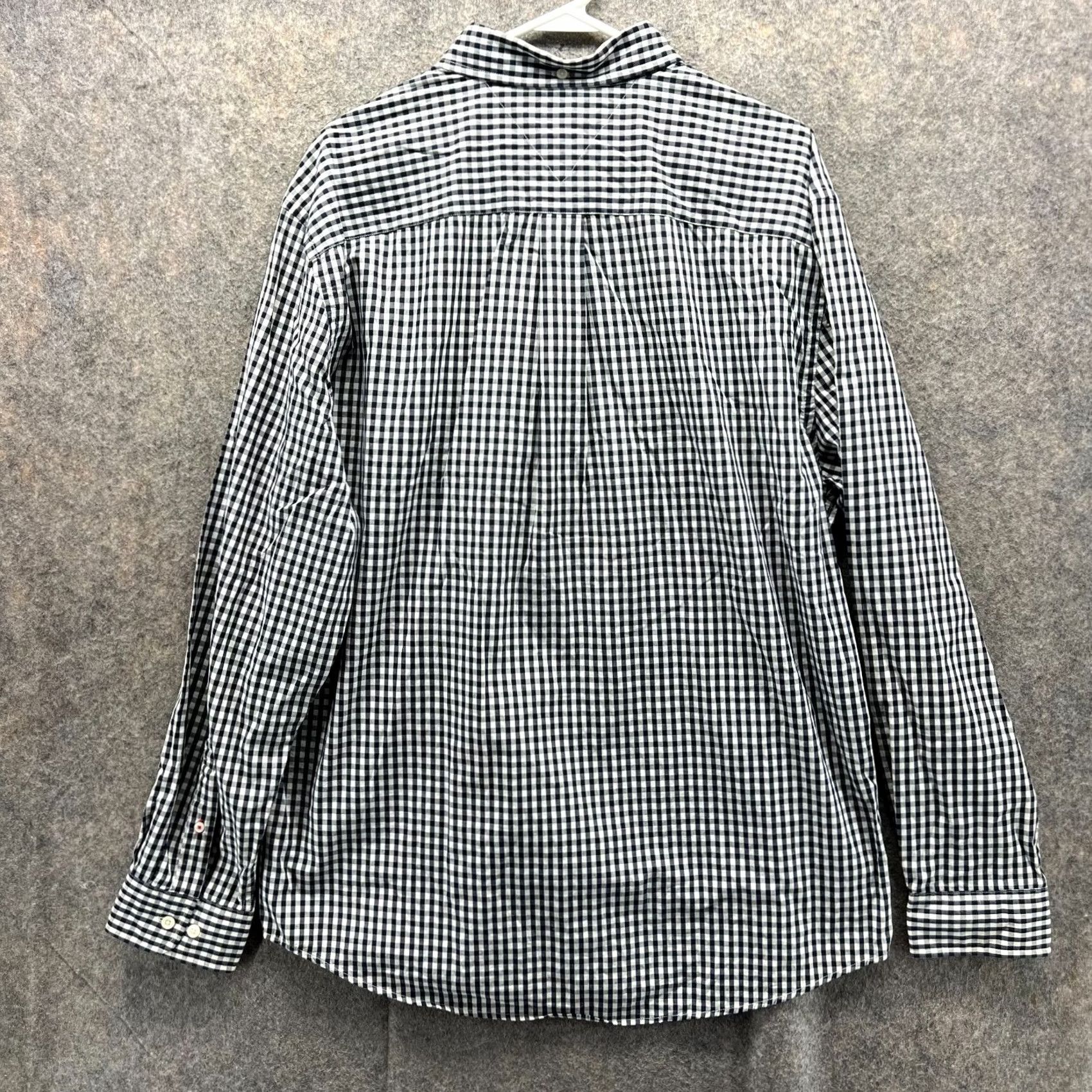 Tommy Hilfiger VINTAGE Tommy Hilfiger Shirt Men XL Black White Button Down Classic Check Size US XL / EU 56 / 4 - 2 Thumbnail
