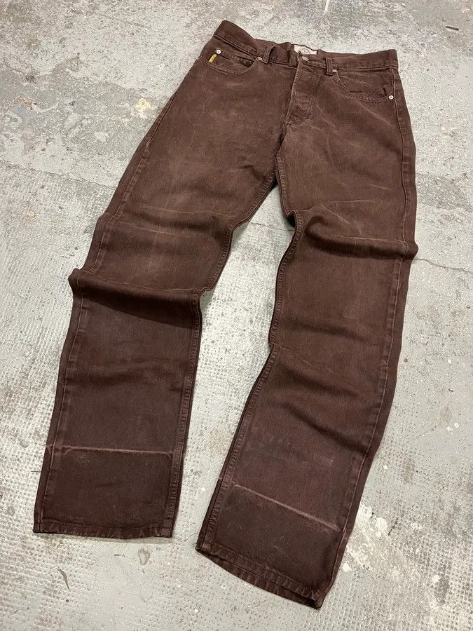Giorgio Armani 1990s Giorgio Armani Brown Archive Pants Size US 32 / EU 48 - 5 Thumbnail