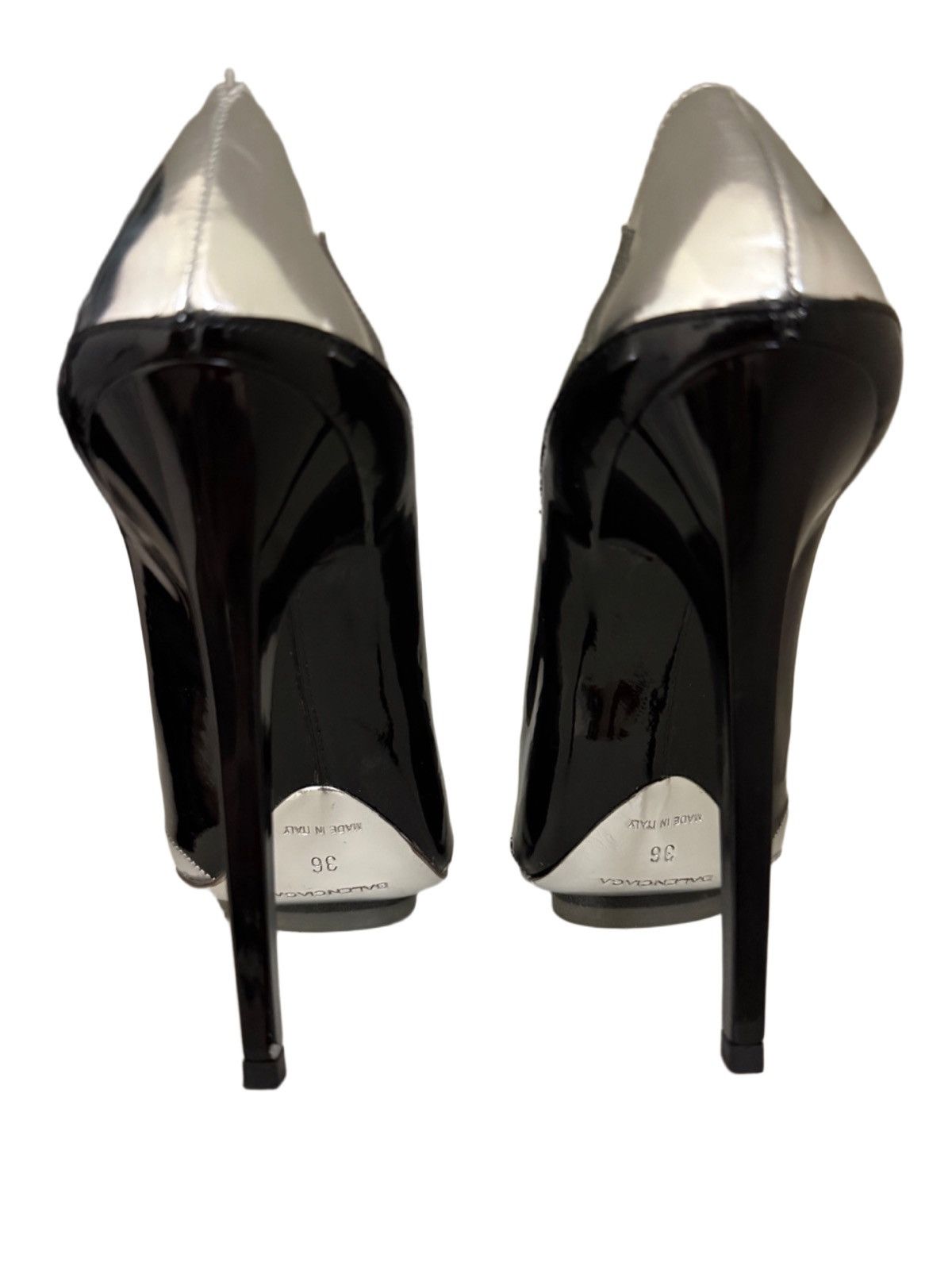 Balenciaga Balenciaga Heels Knife Vinyl Pump Size US 6 / IT 36 - 2 Thumbnail