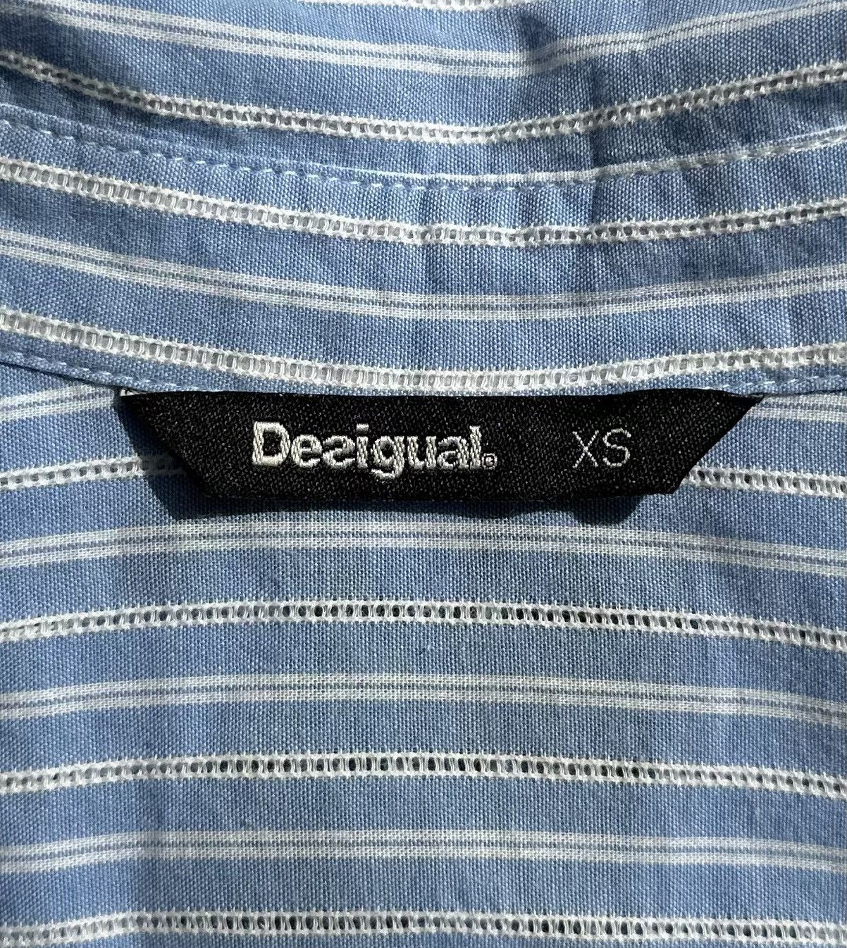 Desigual × Japanese Brand Desigual Women's Srtiped Print Shirt Long Sleeve Size XS Size XS / US 0-2 / IT 36-38 - 6 Thumbnail