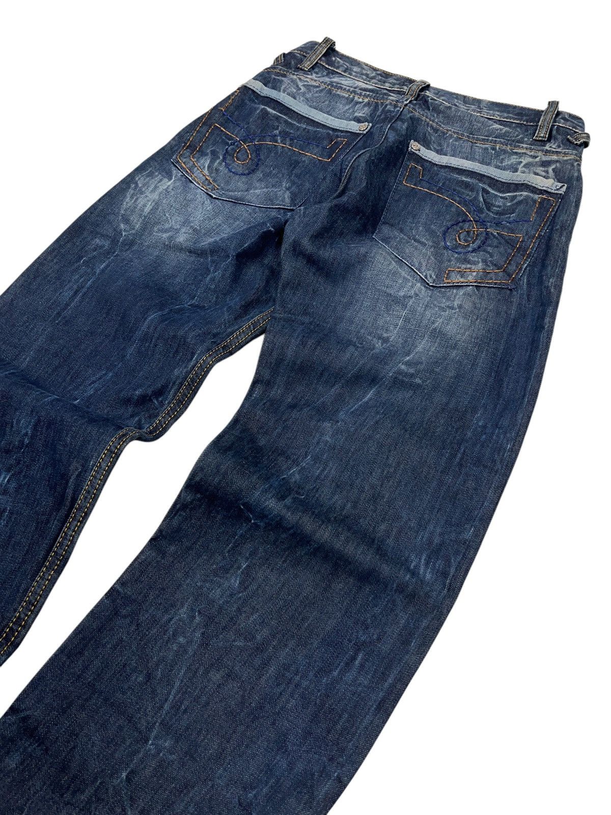 Dolce & Gabbana × Vintage Vintage Dolce & Gabbana Stone Washed Jeans y2k Size US 33 - 10 Thumbnail