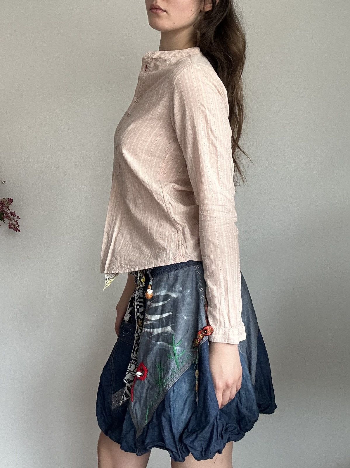 Uniqlo Ines de la Fressange x Uniqlo Cotton Blouse Size XS / US 0-2 / IT 36-38 - 7 Thumbnail