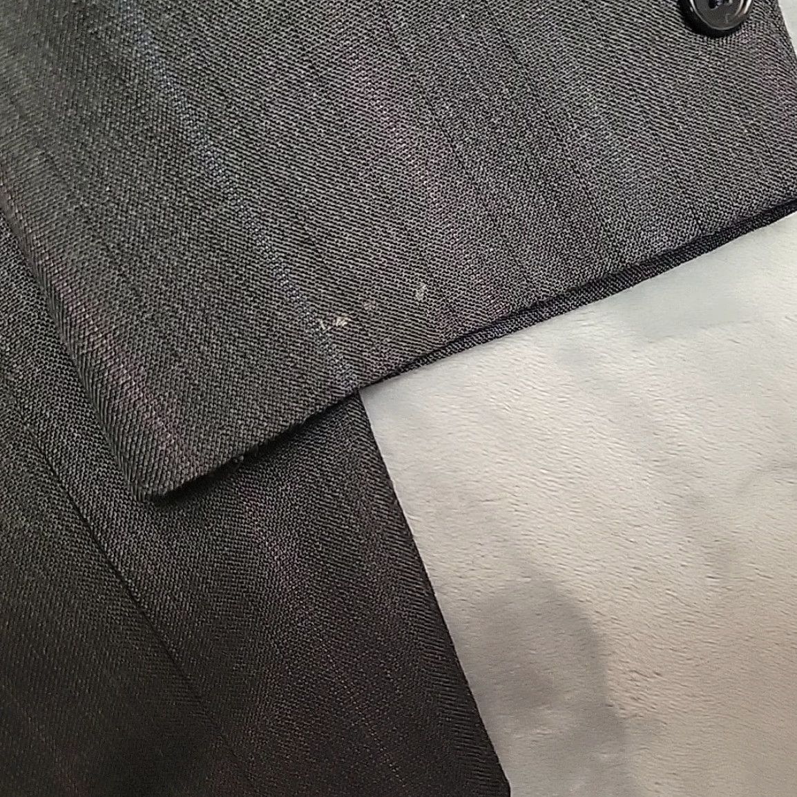 Vintage Towncraft Blazer Mens 42S Gray Pinstripe Wool Blend Classic Fit Suit Jacket Size 42R - 2 Thumbnail