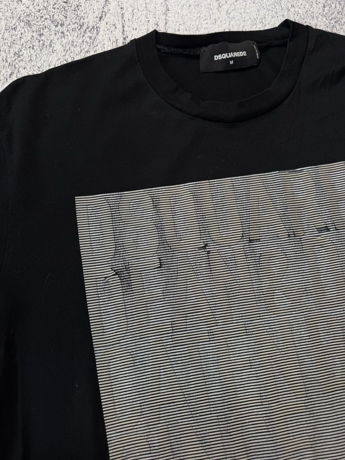 Dsquared2 Mens Dsquared2 T Shirt Luxury Tee Big logo Size US M / EU 48-50 / 2 - 11 Thumbnail