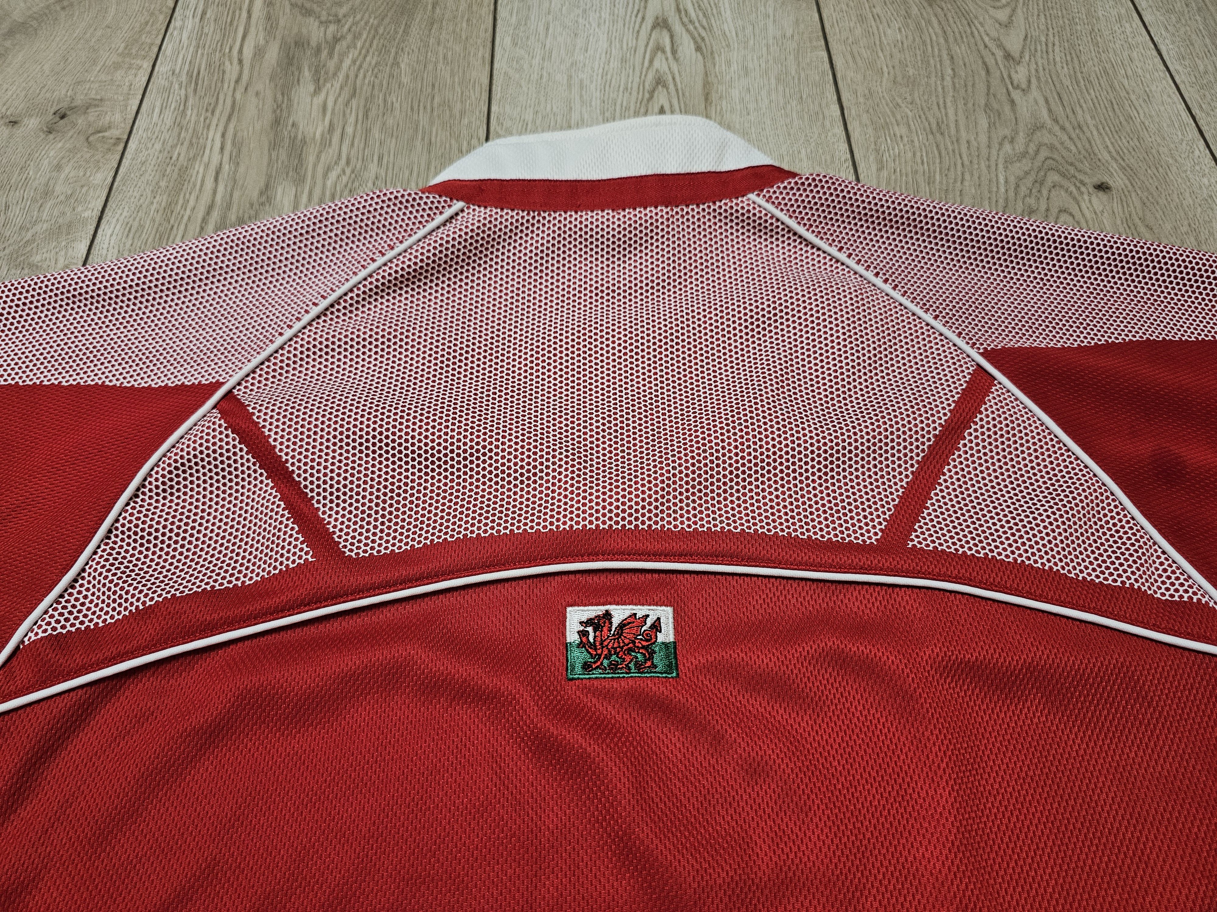 All Sport WALES RUGBY JERSEY VINTAGE WALES RUGBY JERSEY WRU RUGBY 3XL Size US XXL / EU 58 / 5 - 6 Thumbnail