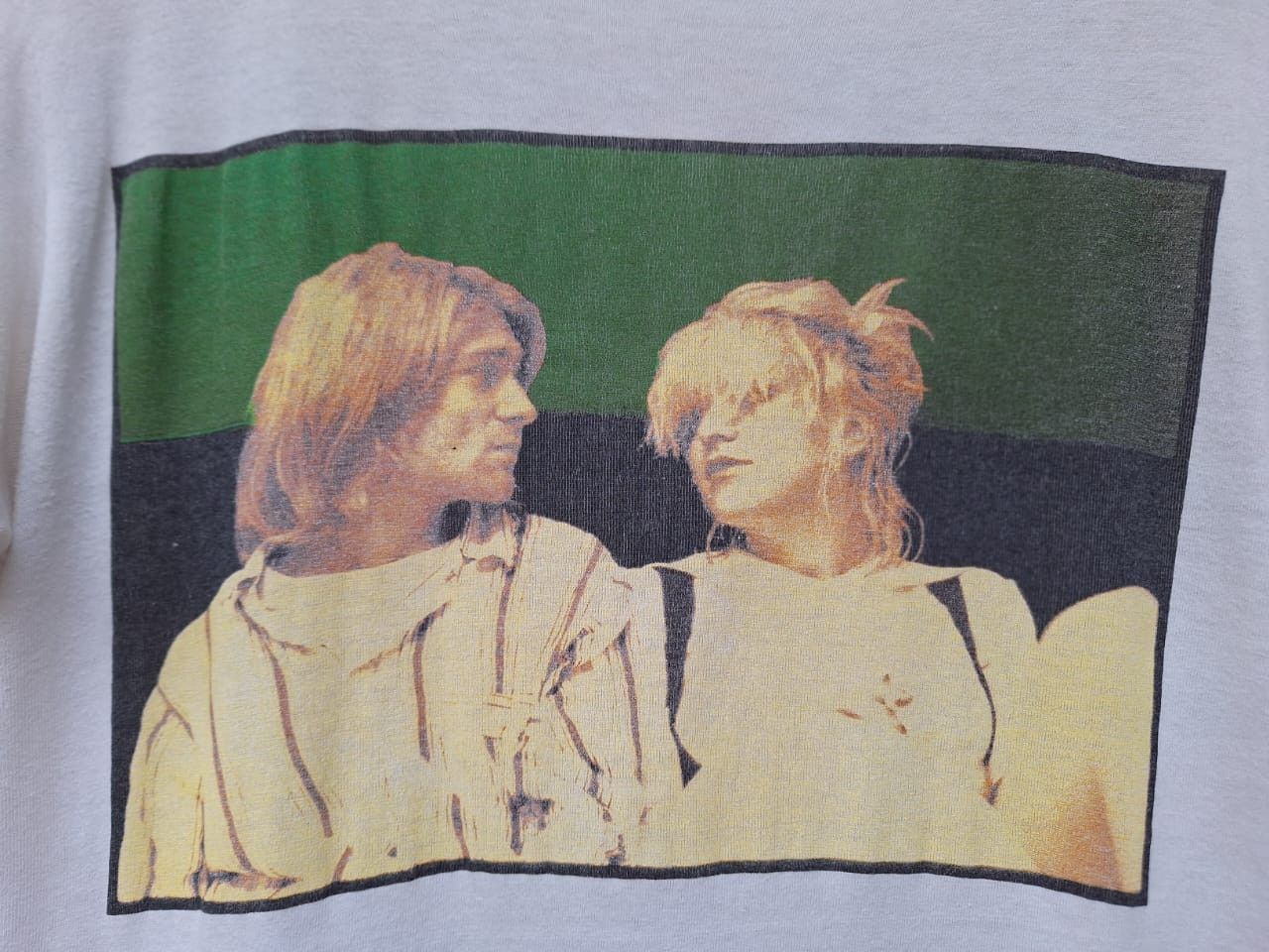 Band Tees 🔥RARE🔥 Vintage Kurt Cobain Courtney 90s Love by kenji kubo Size US S / EU 44-46 / 1 - 3 Thumbnail