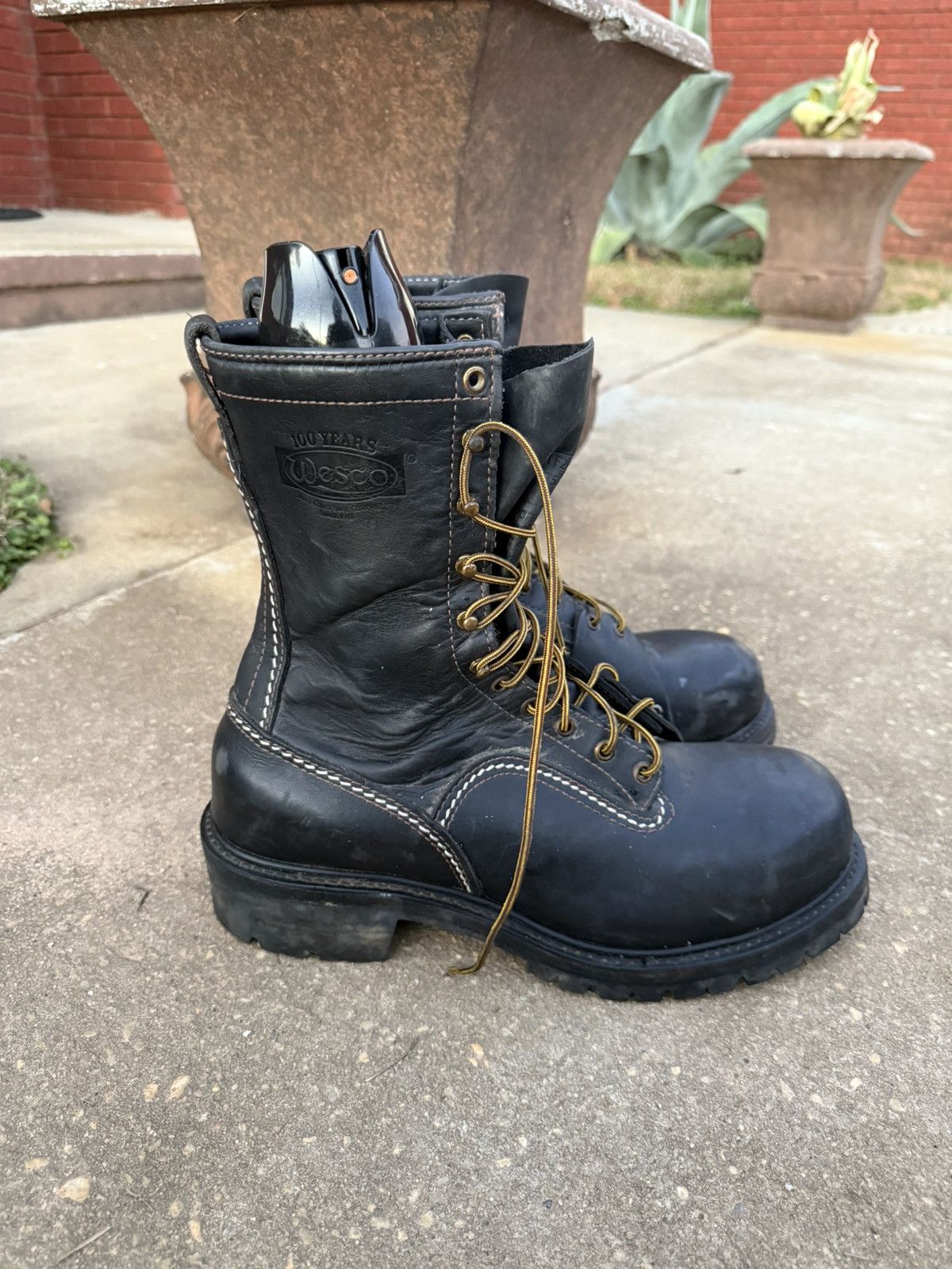 WESCO Wesco voltfoe black boots Size US 13 / EU 46 - 2 Thumbnail