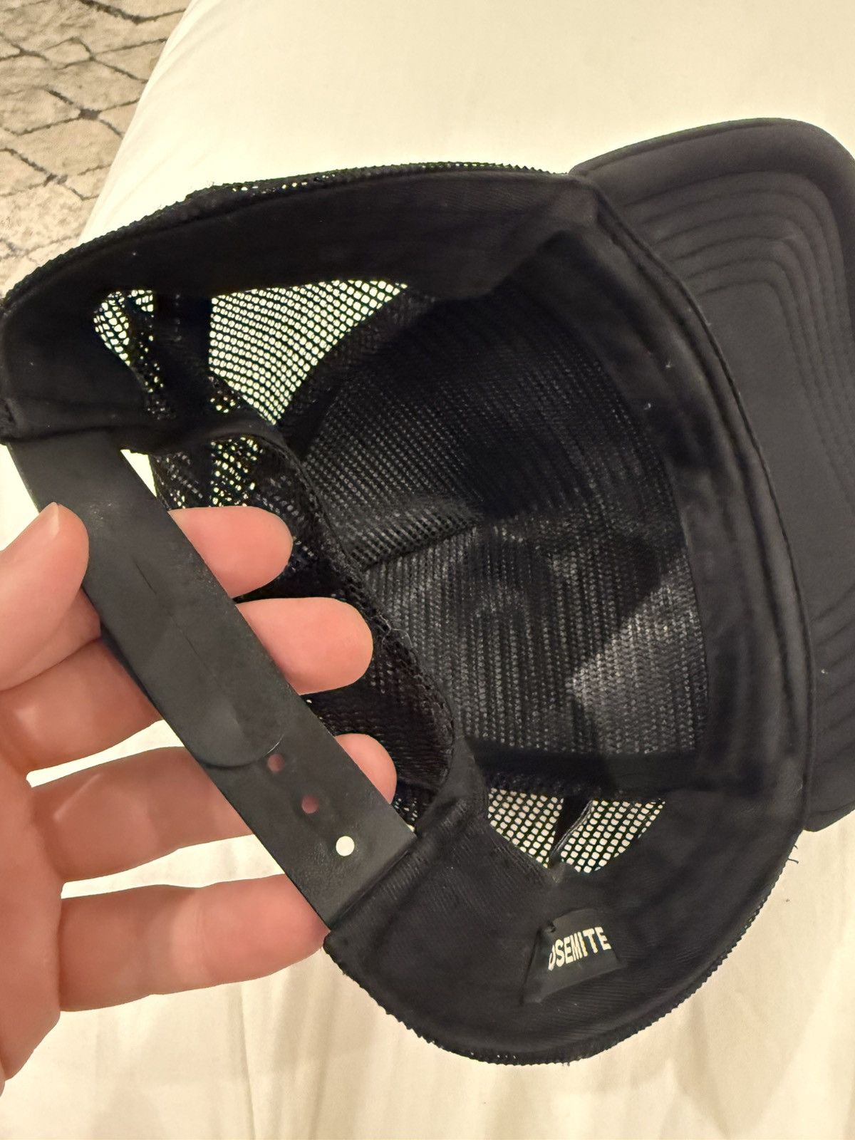 James Perse JAMES PERSE BLACK TRUCKER HAT Size ONE SIZE - 9 Thumbnail