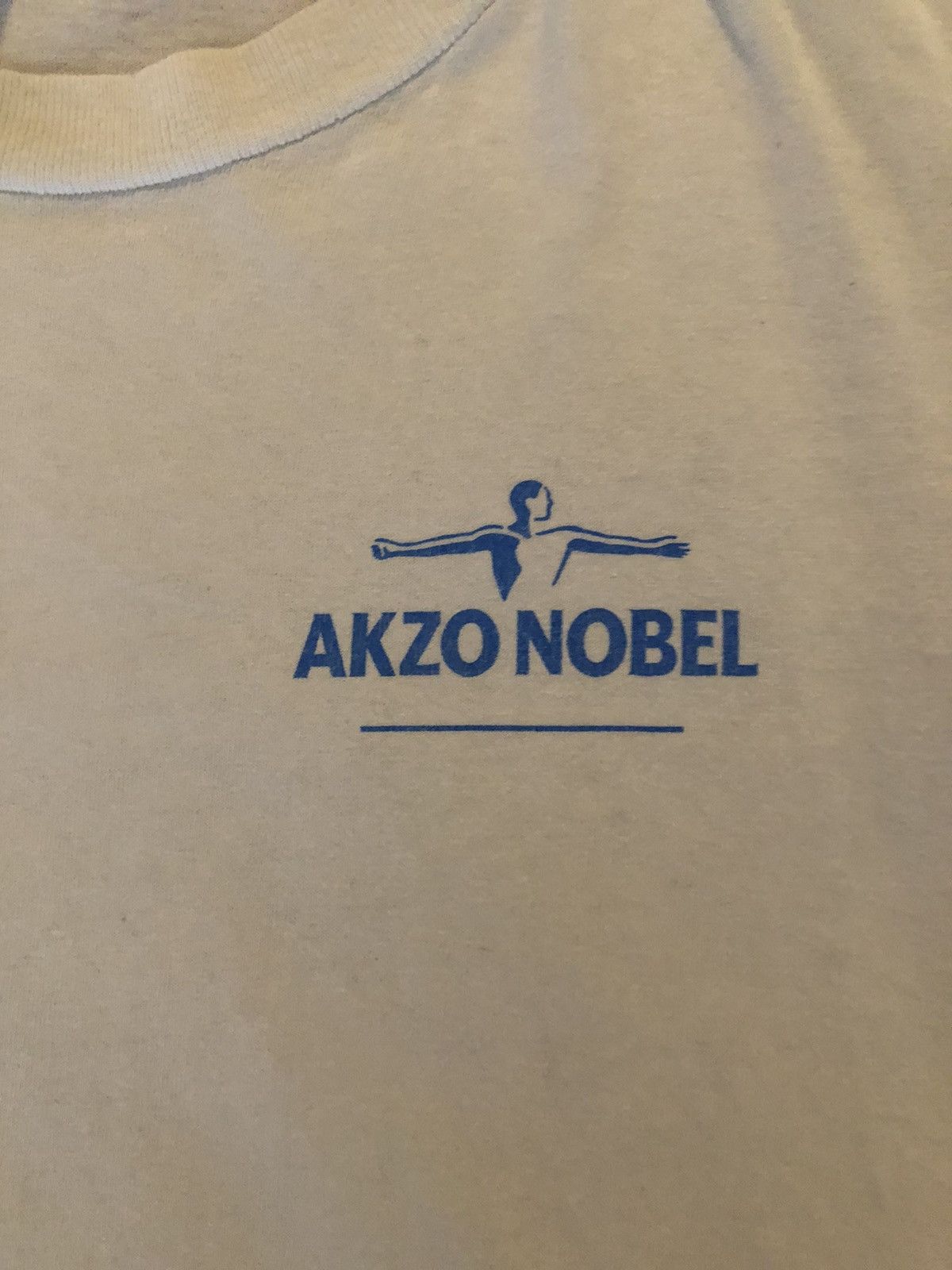 Vintage Vintage 90s Akzo Nobel Racing T Shirt S/L Size US L / EU 52-54 / 3 - 5 Thumbnail