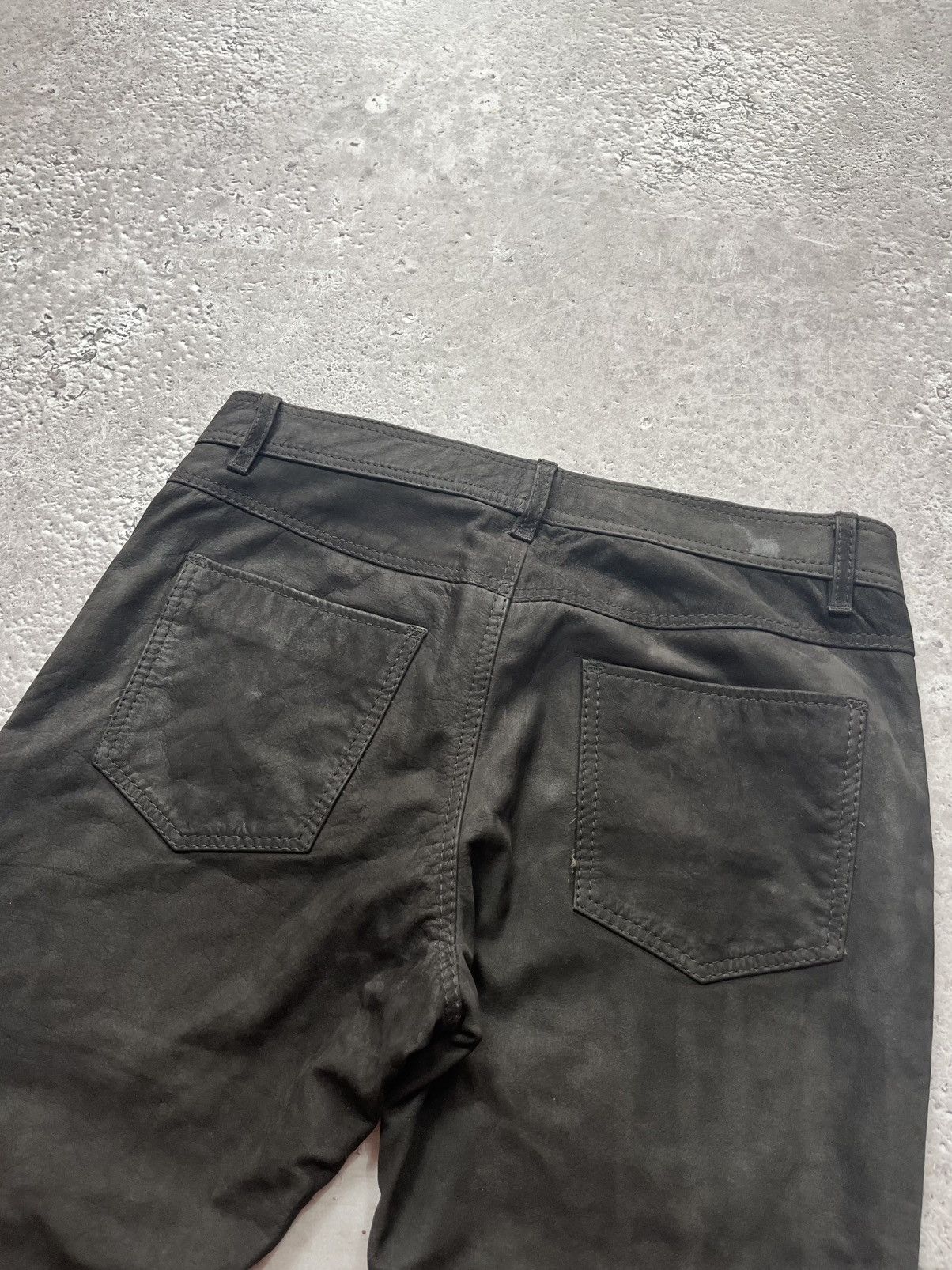 Leather × Vintage Tom Ramsey Black Leather Biker Pants Size 50 Size US 32 / EU 48 - 5 Thumbnail
