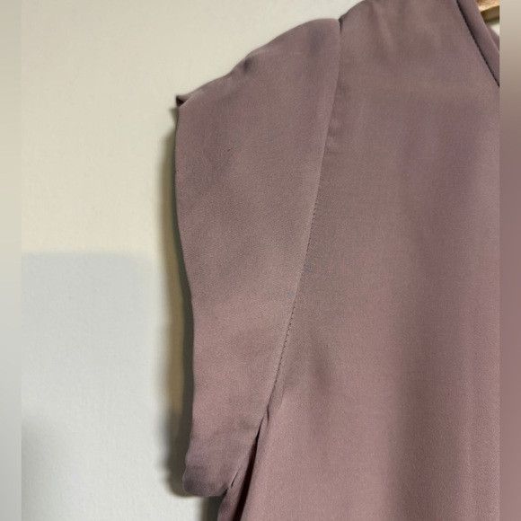 Joie Joie Mauve Short Sleeve Silk Blouse Small Size S / US 4 / IT 40 - 5 Thumbnail