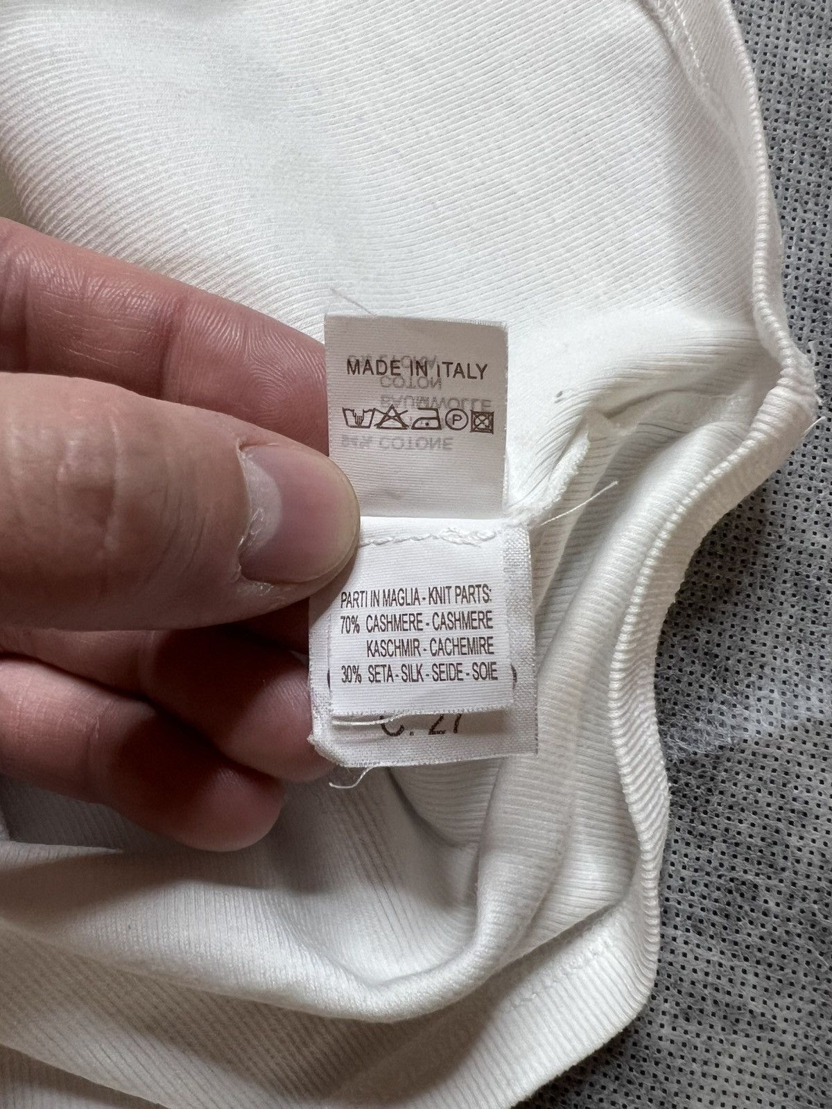 Brunello Cucinelli Brunello Cucinelli White T-Shirt Size XL / US 12-14 / IT 48-50 - 12 Thumbnail