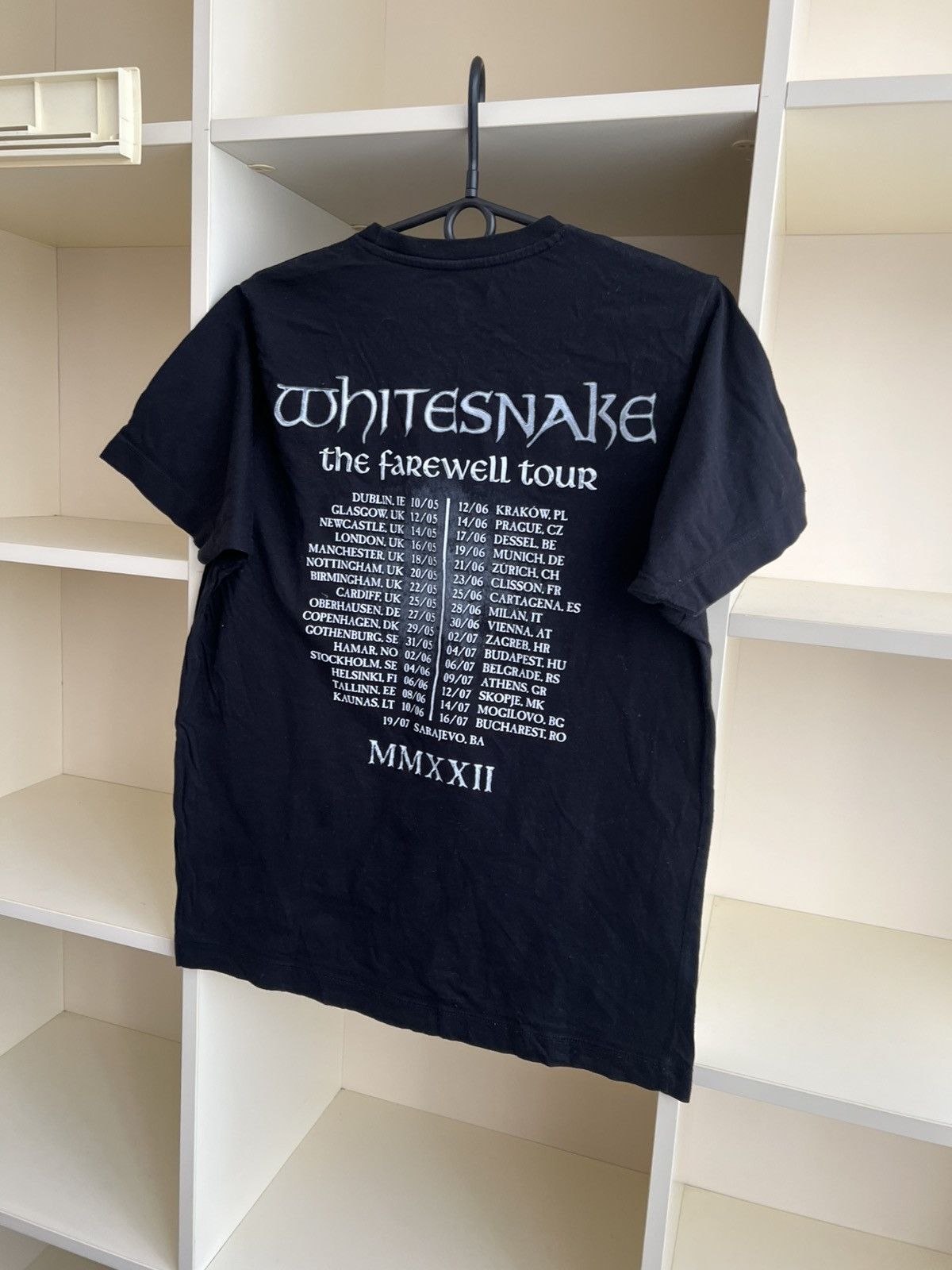 Band Tees Whitesnake Band Tee Rock T-Shirt Tour Size L Size US M / EU 48-50 / 2 - 9 Thumbnail