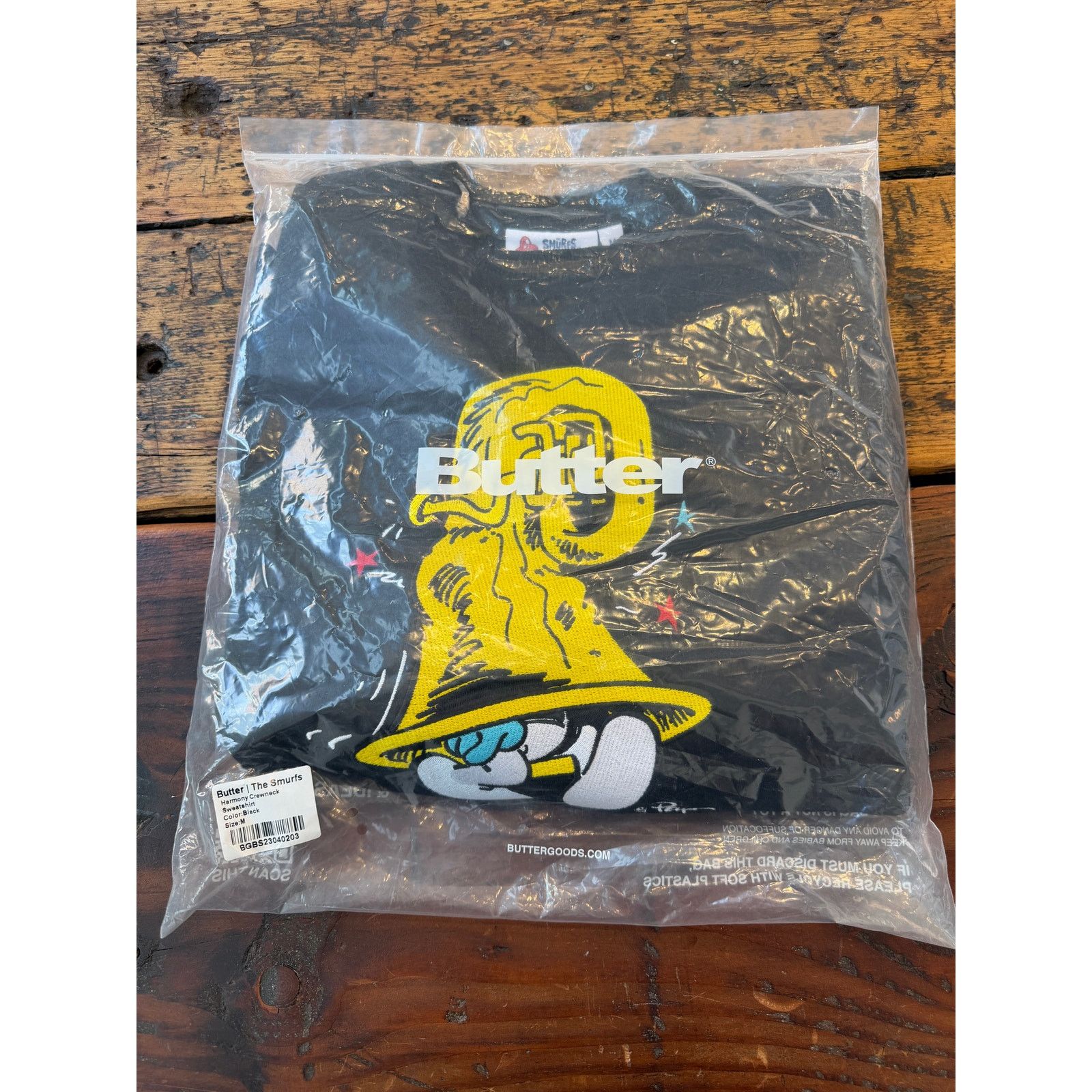 Butter Goods Butter x The Smurfs Harmony Crewneck Sweatshirt Size US M / EU 48-50 / 2 - 3 Thumbnail