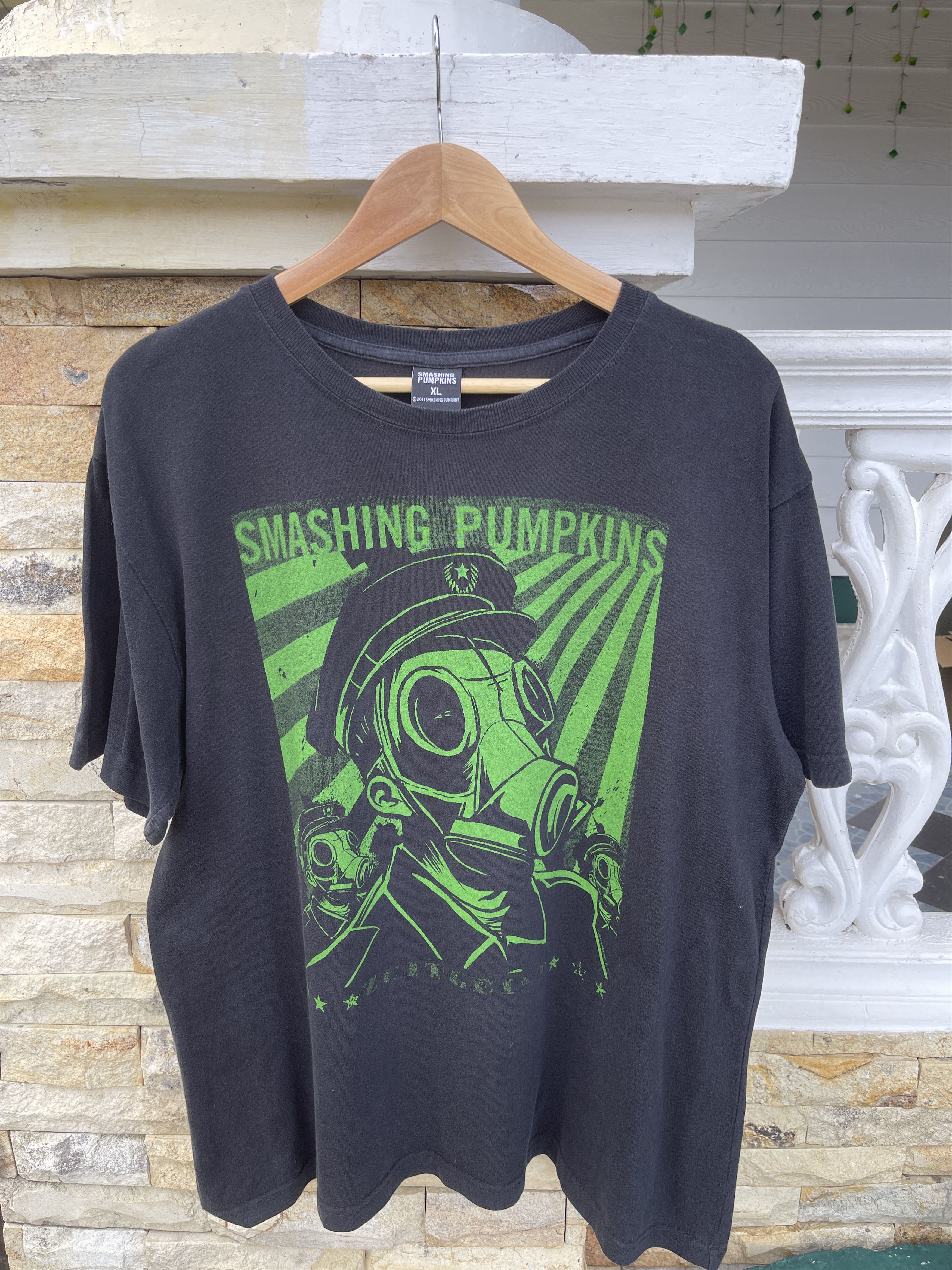 Band Tees Last Drop🔥Rare🔥Vintage Smashing Pumkins Band T-Shirt Size US XL / EU 56 / 4 - 2 Thumbnail