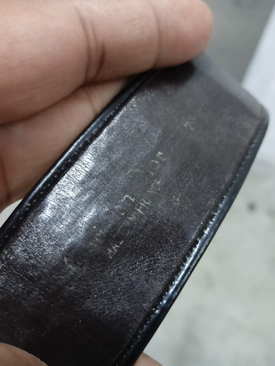 Christian Dior Monsieur Vintage Christian Dior Monogram Leather Belt Size ONE SIZE - 5 Thumbnail