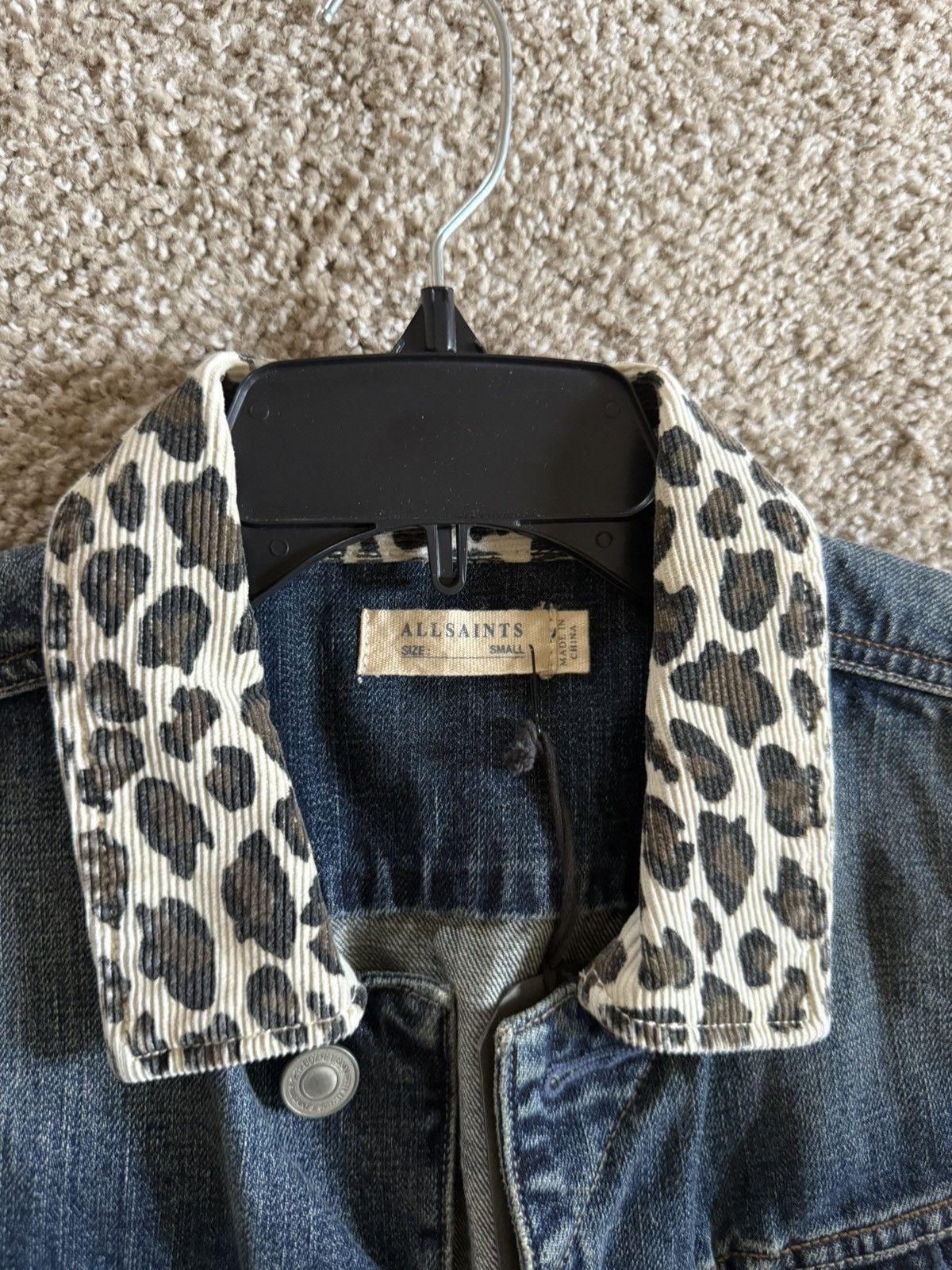Allsaints All Saints Denim Jacket Size US S / EU 44-46 / 1 - 3 Thumbnail