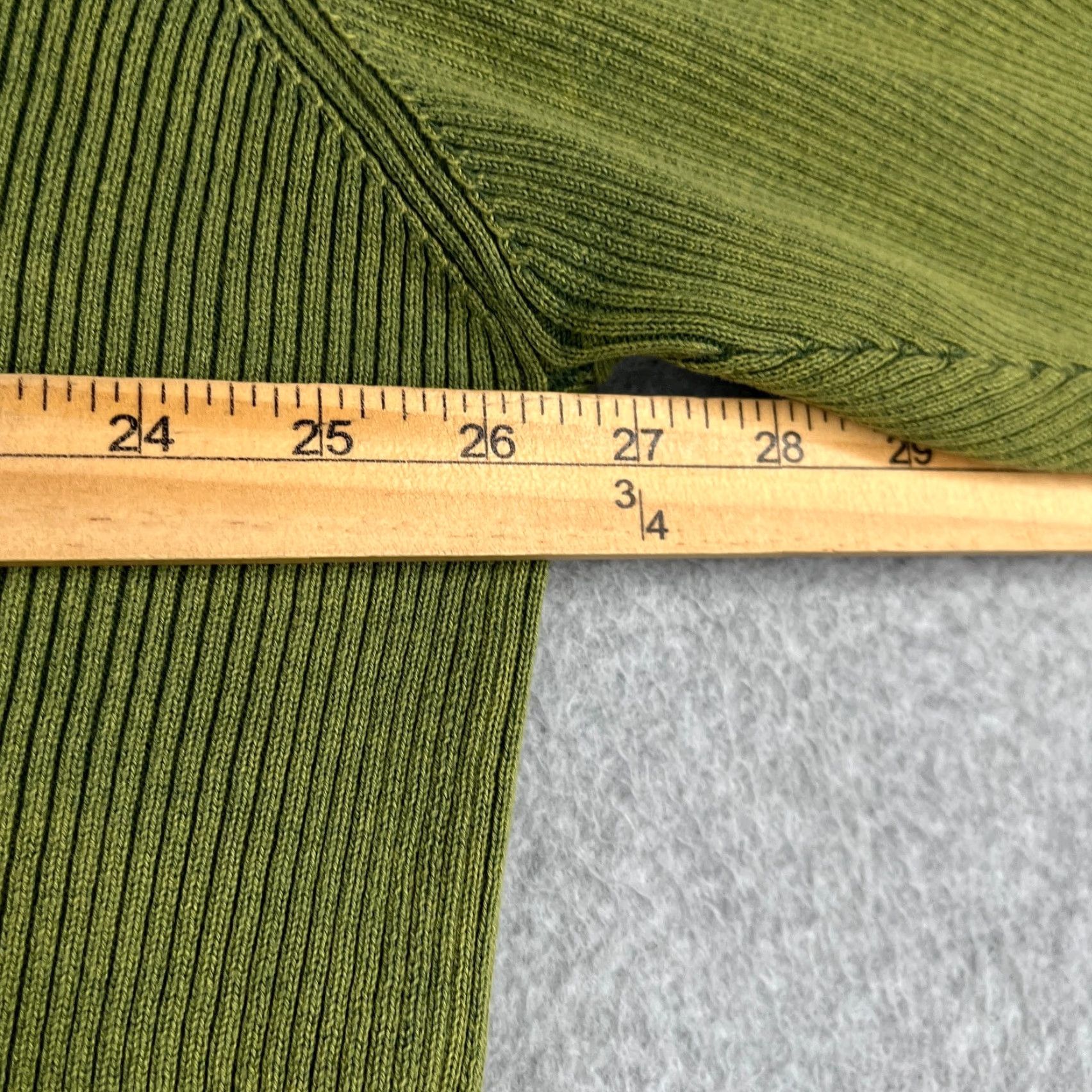Levi's Levi's Sweater Mens 2XL Green 1/4 Zip Ribbed Stretch Pullover Crew Neck Size US XXL / EU 58 / 5 - 6 Thumbnail