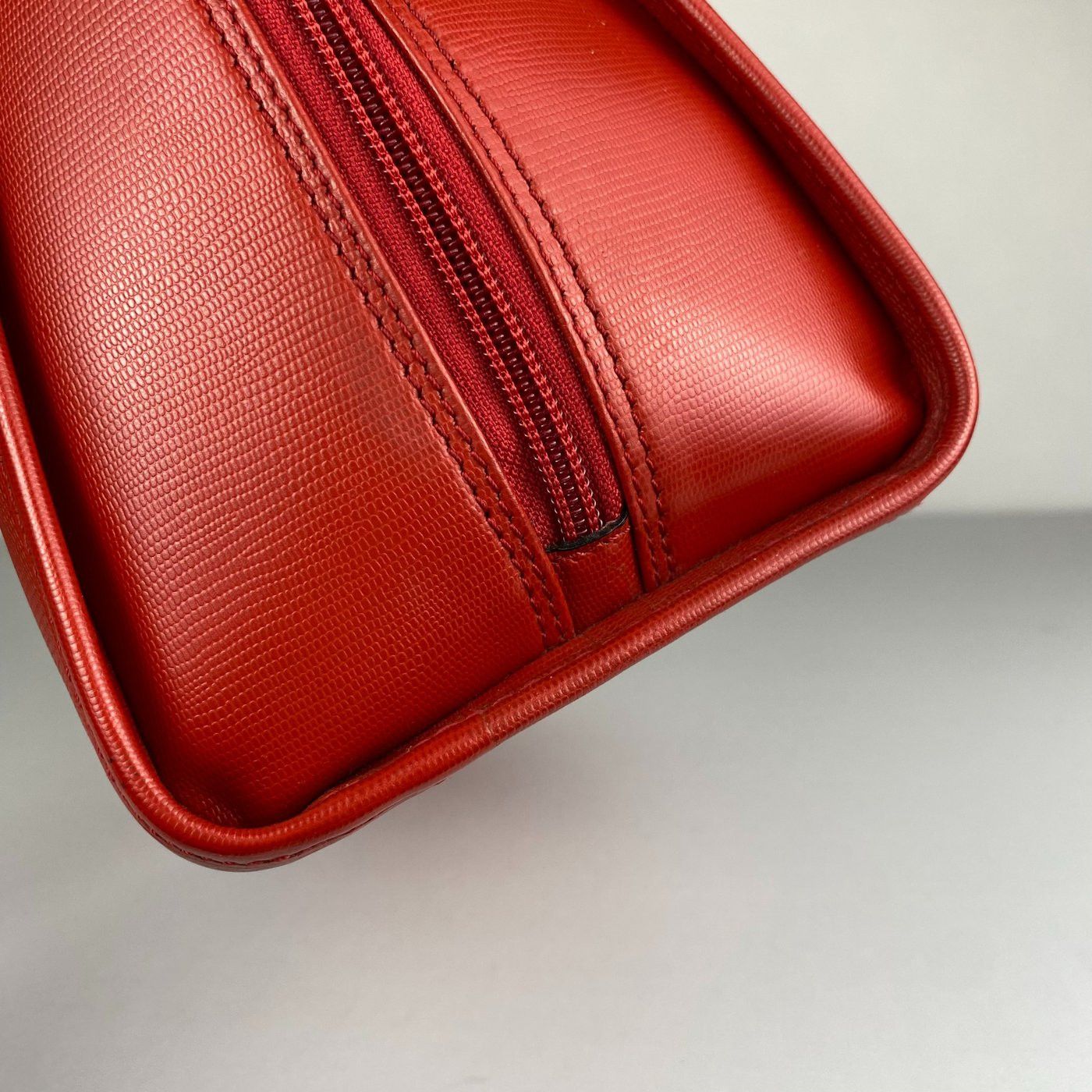 Celine Celine Red Leather 2-way Handbag Size ONE SIZE - 14 Thumbnail