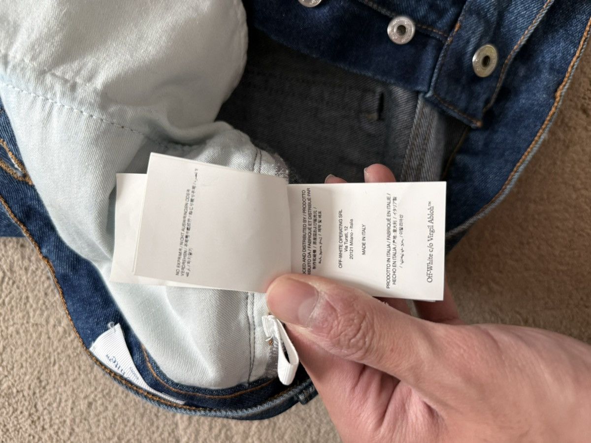Off-White Off White Skate Jeans Blue Size 32 Brand New Never Use Size US 32 / EU 48 - 11 Thumbnail