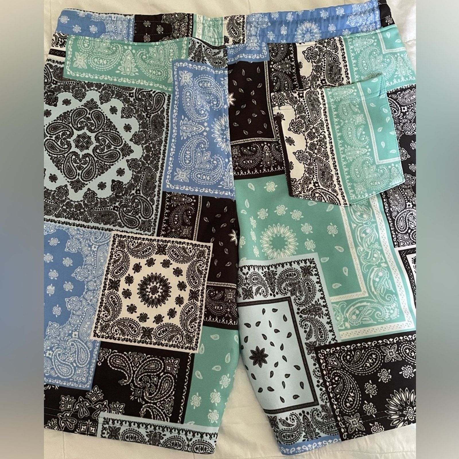 Other LOT OF 3- Drill Clothing Company Board Shorts Trunks Size L Size US 36 / EU 52 - 10 Thumbnail