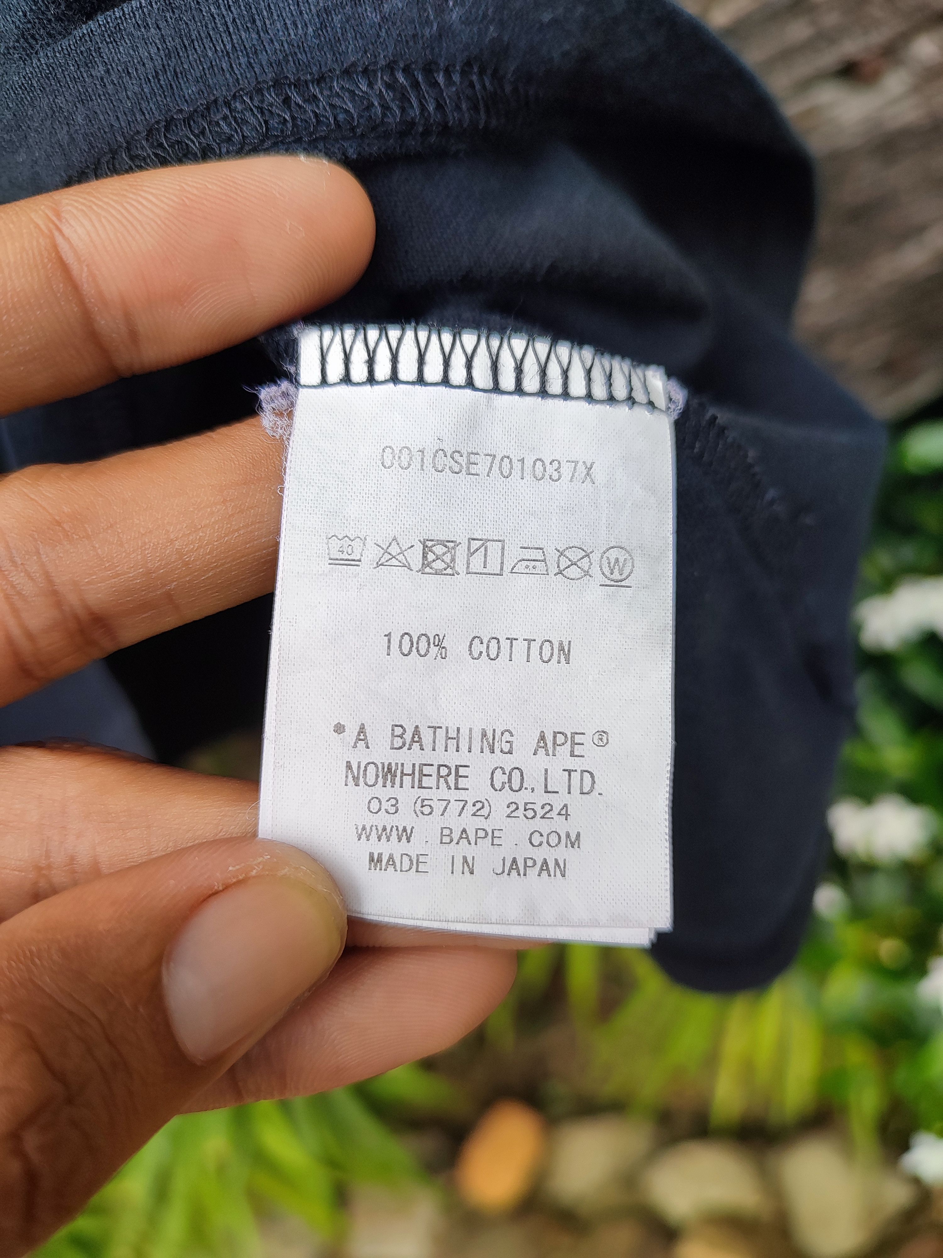 Bape A Bathing Ape World Gone Mad Tshirt Size US L / EU 52-54 / 3 - 12 Thumbnail