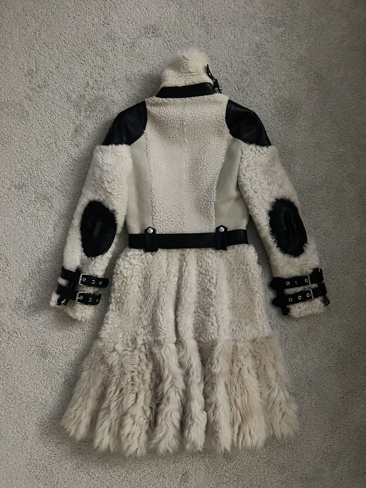 Alexander McQueen Alexander McQueen shearling biker coat Size XS / US 0-2 / IT 36-38 - 4 Thumbnail