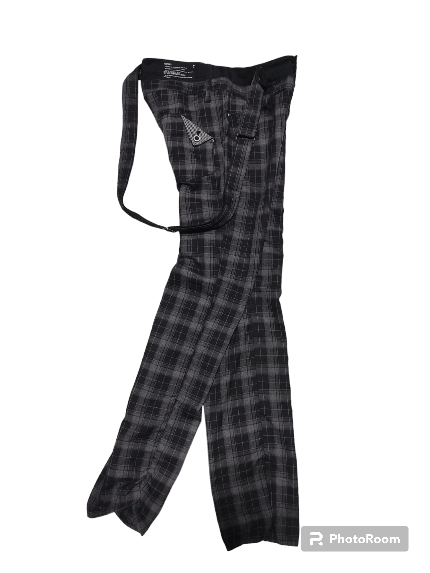14th Addiction × Le Grande Bleu (L.G.B.) × Yasuyuki Ishii RAGOUT Double Waist Tartan Punk Pants Ghotick Size US 30 / EU 46 - 3 Thumbnail