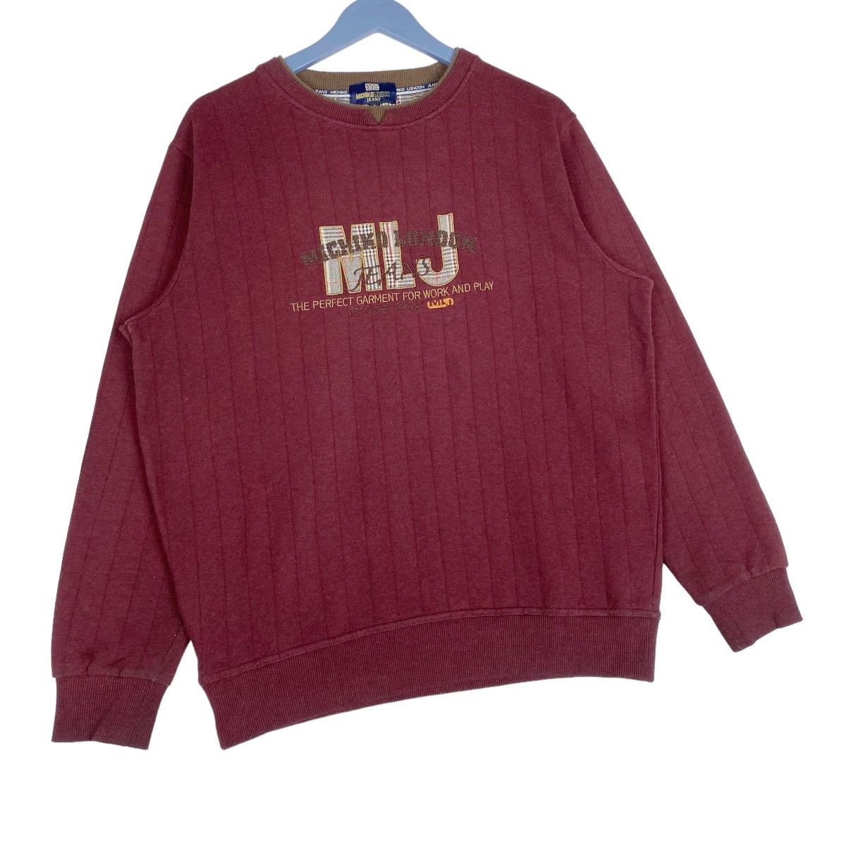 Designer × Vintage Michiko London Jeans Embroidered Sweatshirt Pullover Jumper Size US L / EU 52-54 / 3 - 4 Thumbnail