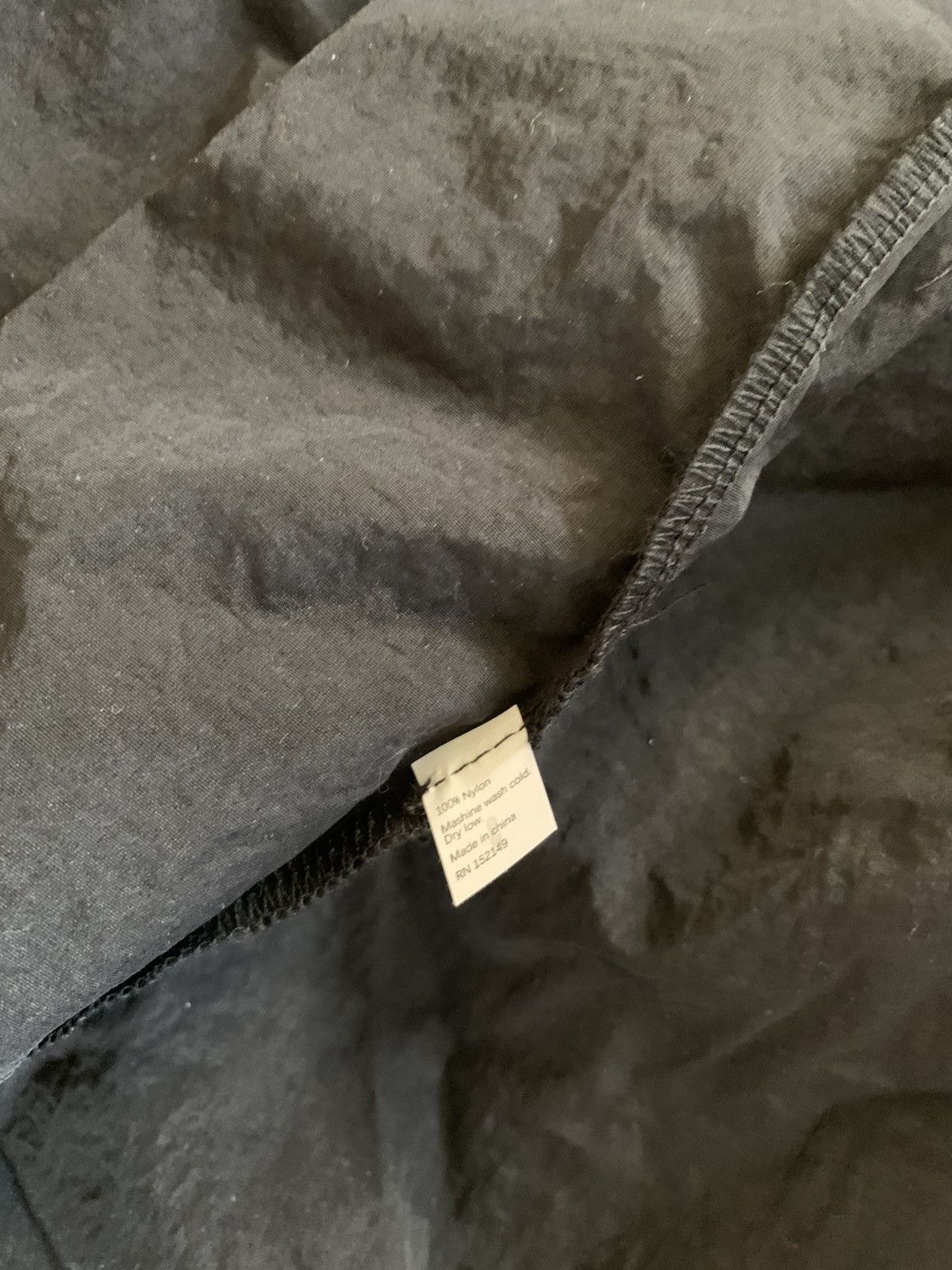 Yeezy Yeezy Gosha Vultures RC-01 Black Zip-Up Raincoat Size 3 Size US L / EU 52-54 / 3 - 7 Thumbnail
