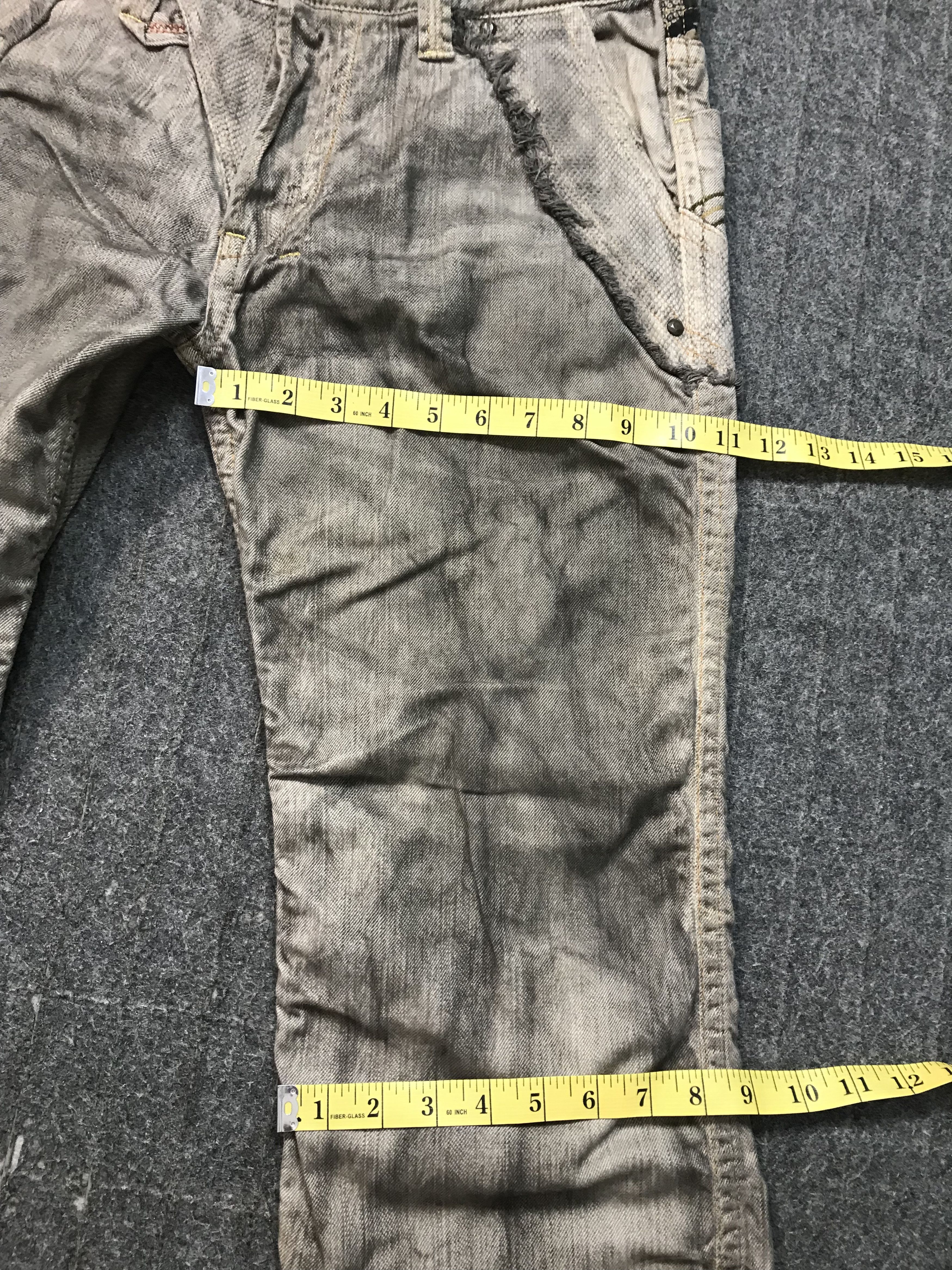 Japanese Brand Japanese Mudwash Jeans Ethic Style Buttonfly Straight Cut Size US 32 / EU 48 - 12 Thumbnail